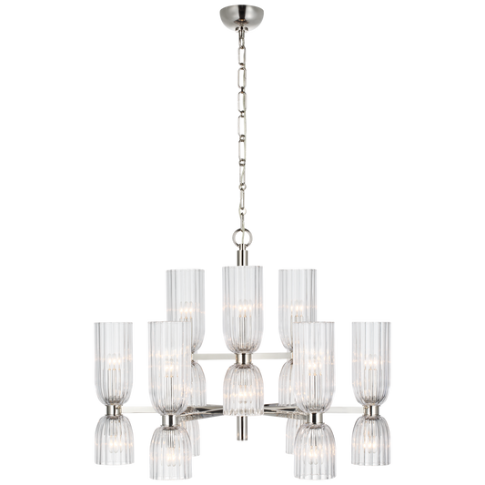 Asalea Two-Tier Chandelier