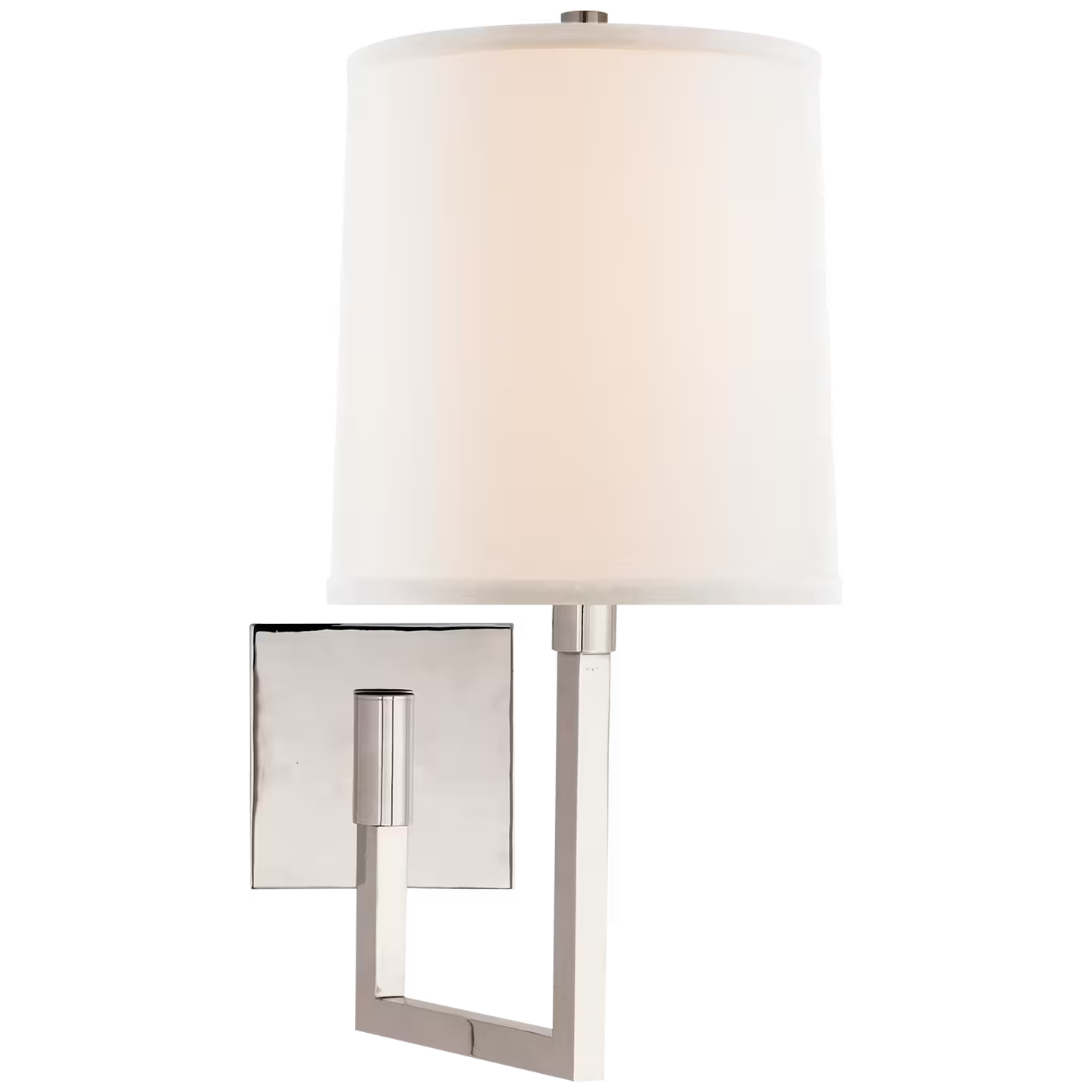 Aspect Articulating Sconce with Ivory Linen Shade