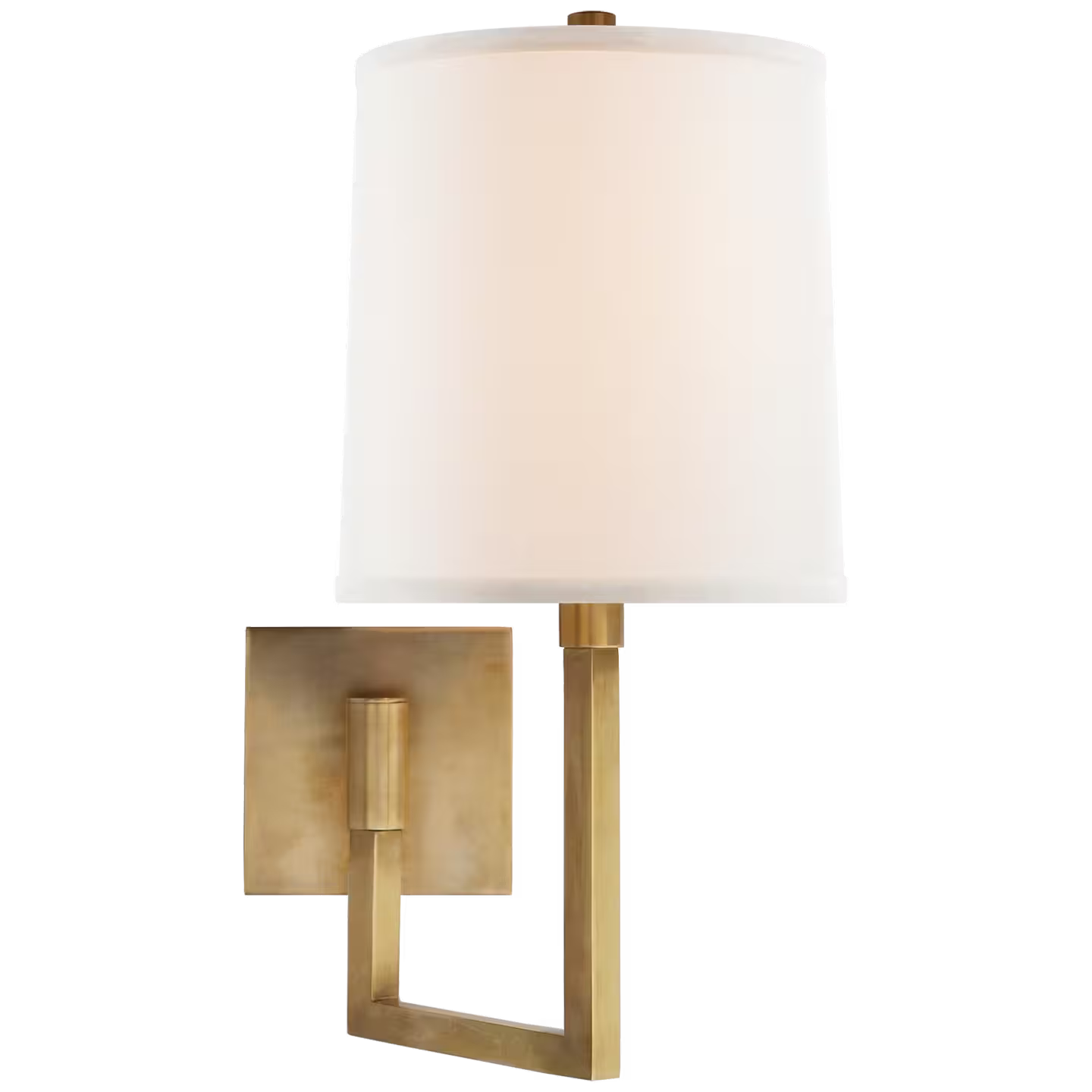 Aspect Articulating Sconce with Ivory Linen Shade