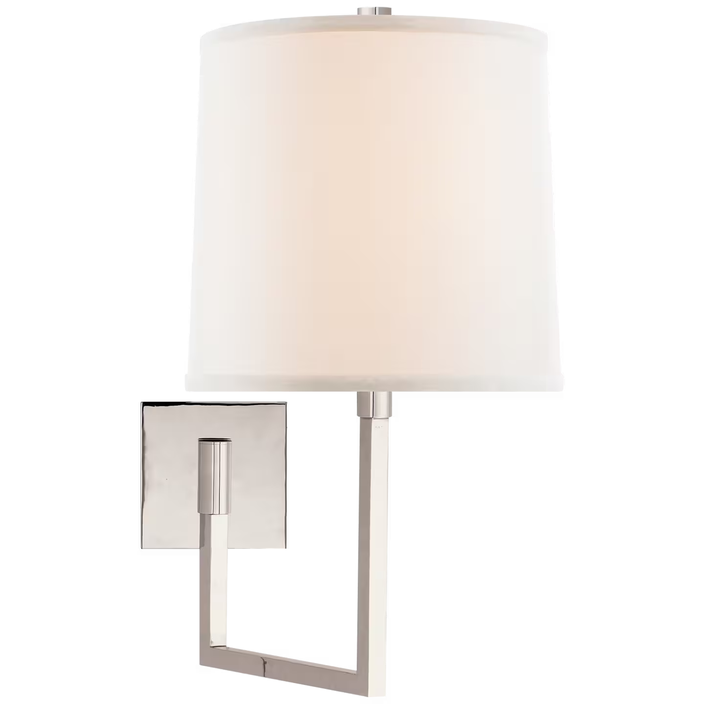 Aspect Articulating Sconce with Ivory Linen Shade