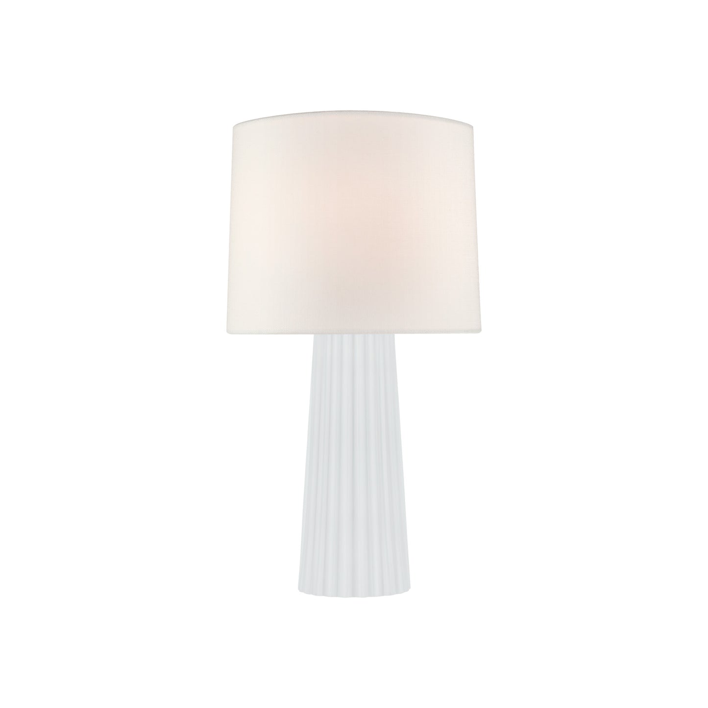 Danube Medium Table Lamp with Linen Shade