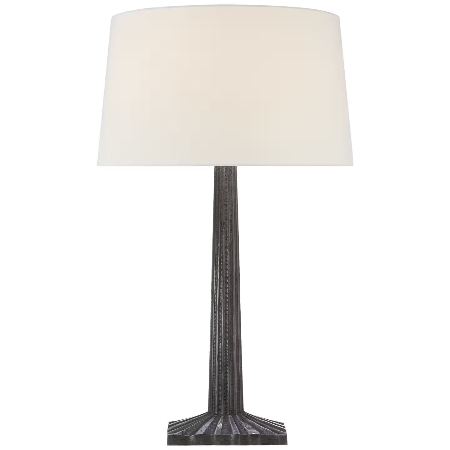 Strie Fluted Column Table Lamp