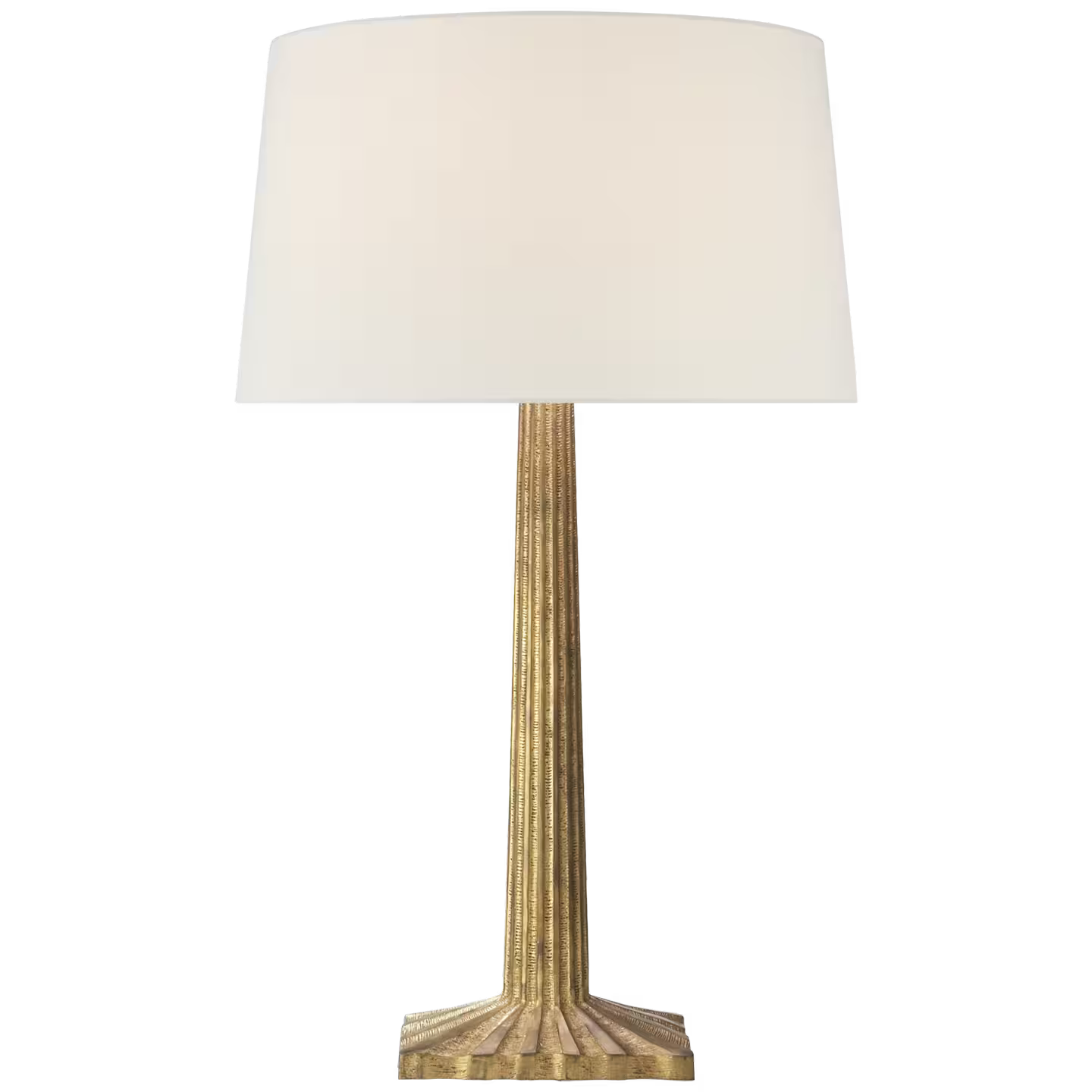 Strie Fluted Column Table Lamp