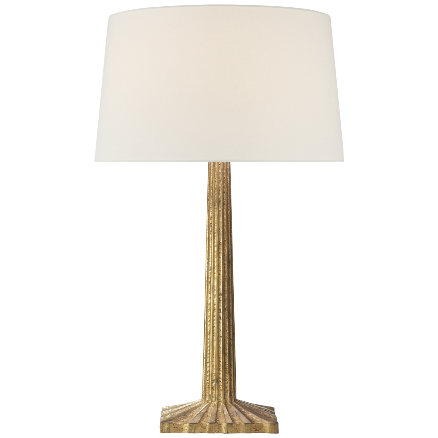 Strie Fluted Column Table Lamp