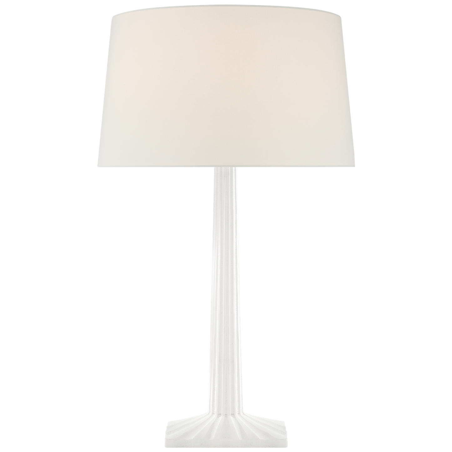 Strie Fluted Column Table Lamp