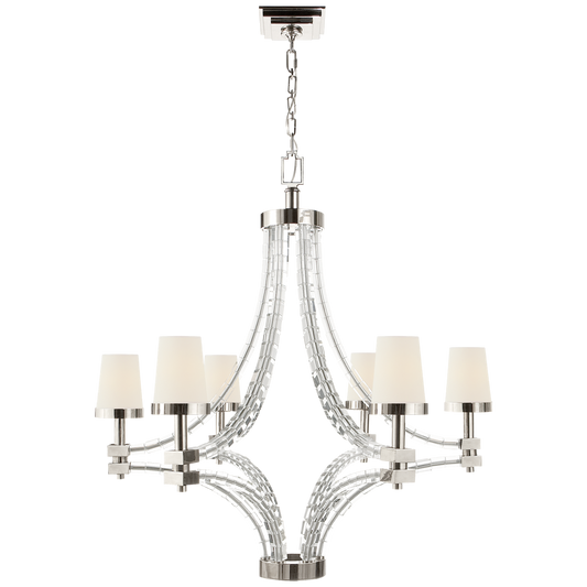 Crystal Cube Large Chandelier