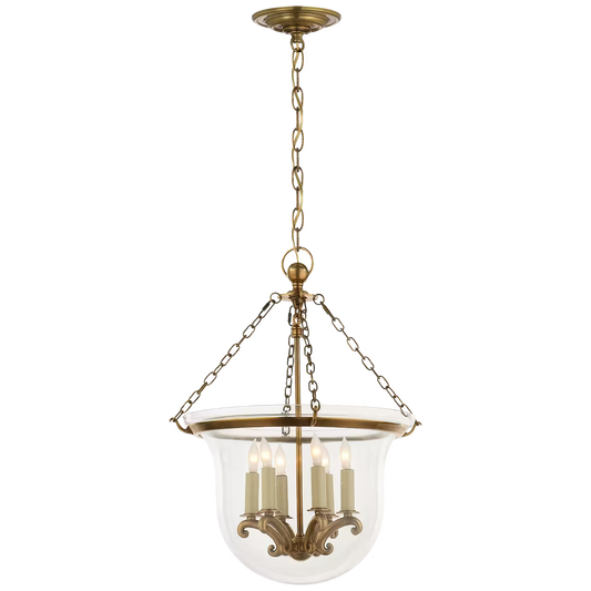 Country Medium Bell Jar Pendant Lantern