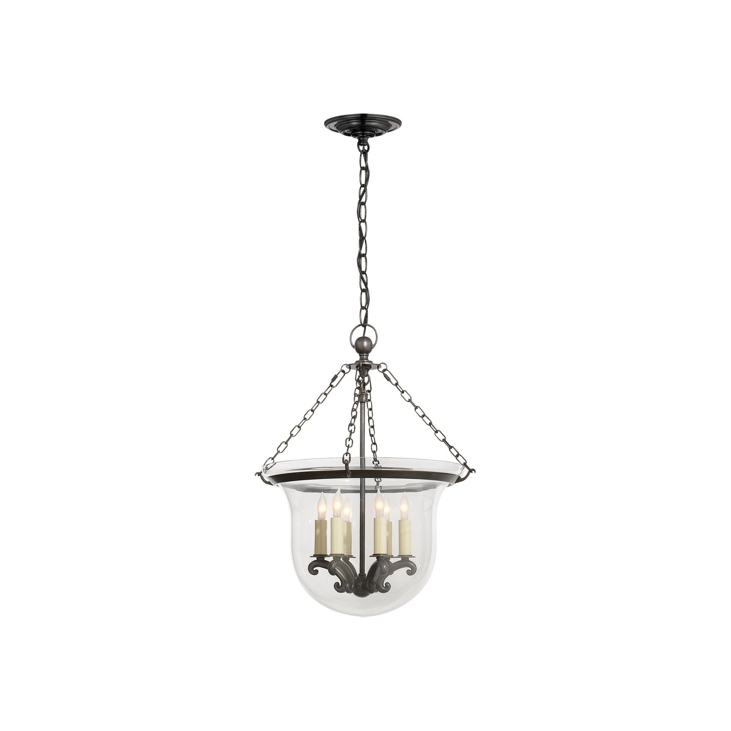 Country Medium Bell Jar Pendant Lantern