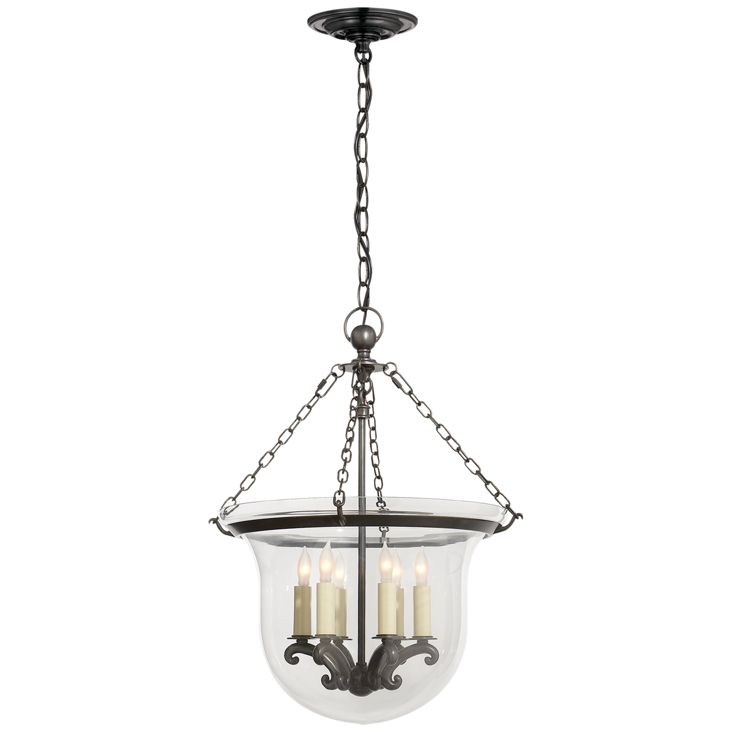 Country Medium Bell Jar Pendant Lantern