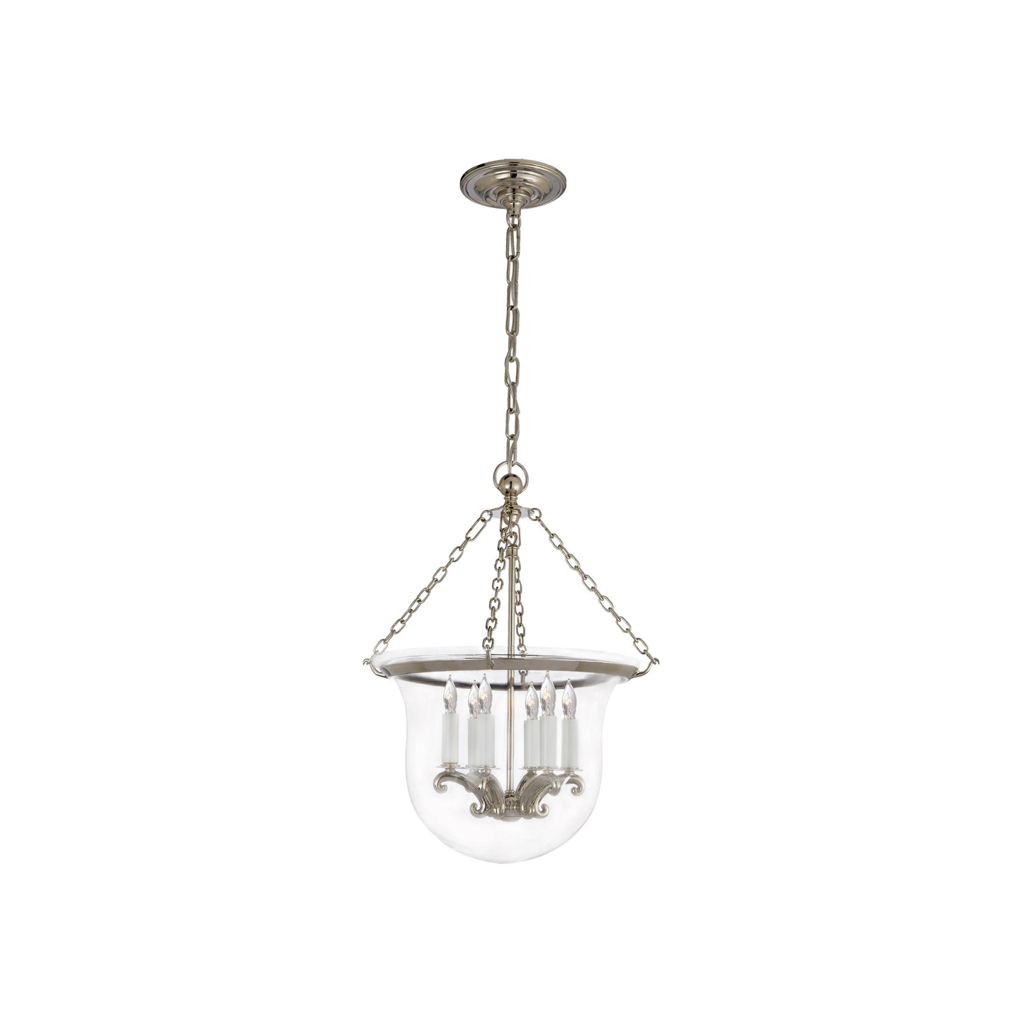 Country Medium Bell Jar Pendant Lantern