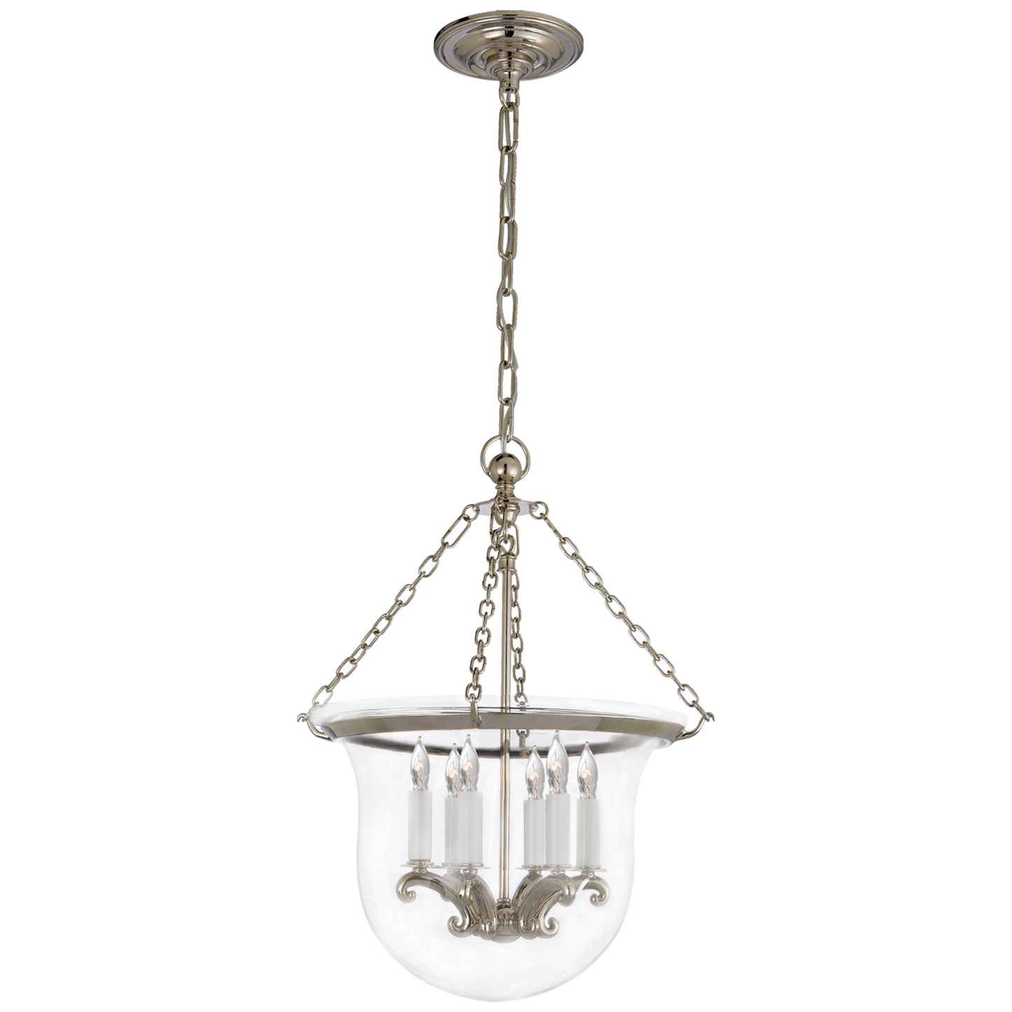 Country Medium Bell Jar Pendant Lantern