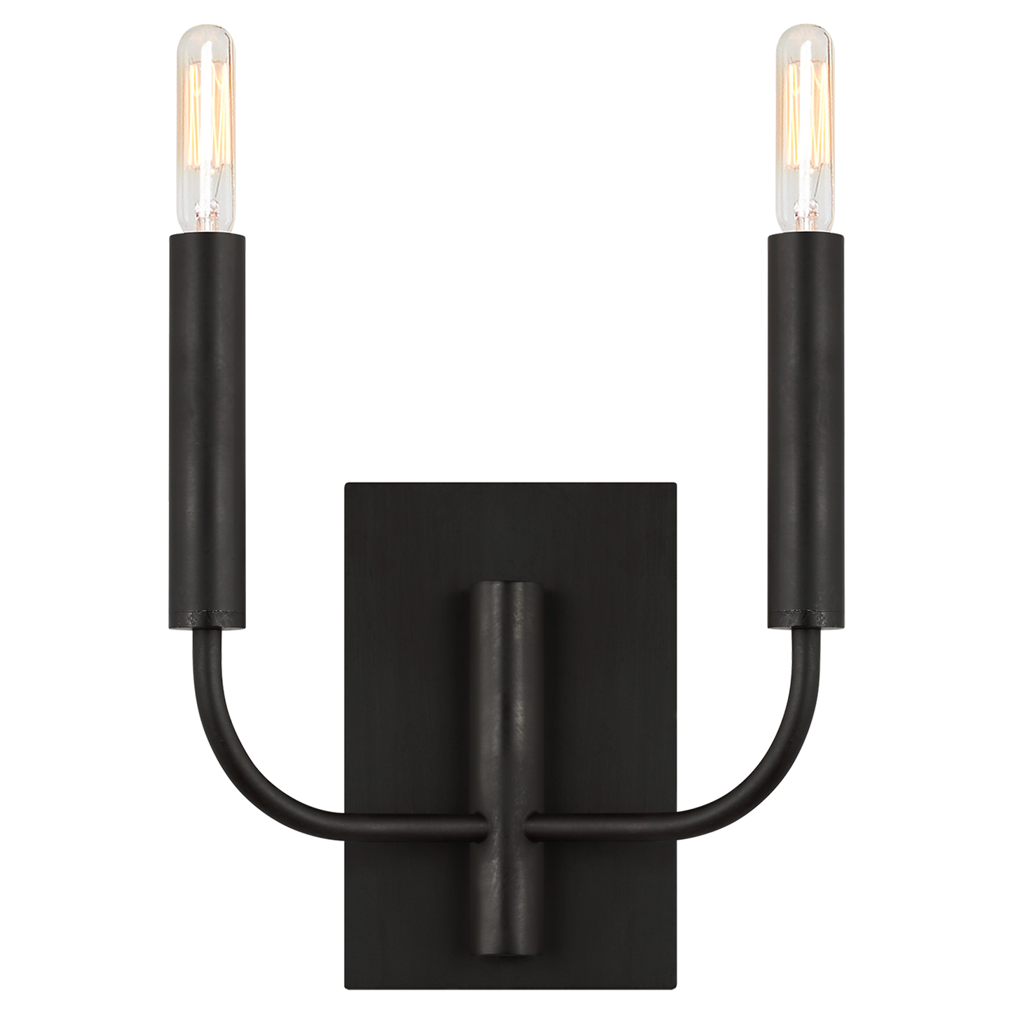 Brianna Double Sconce with Linen Shades