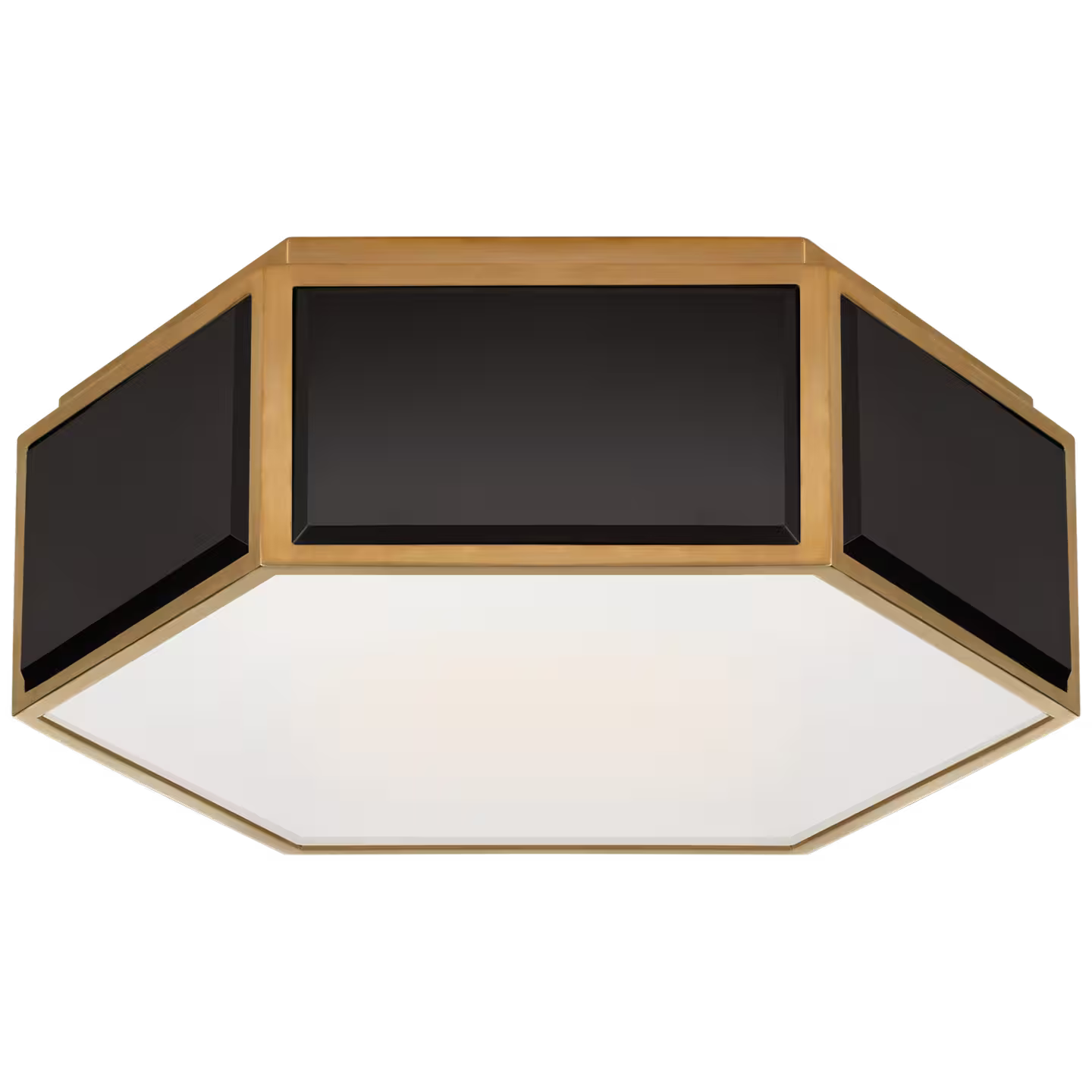Bradford Small Hexagonal Flush Mount