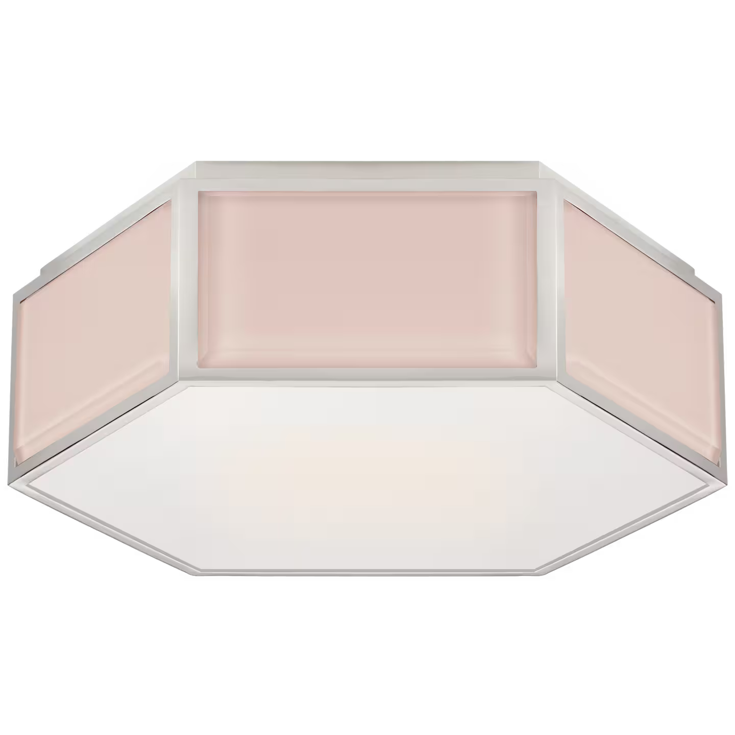 Bradford Small Hexagonal Flush Mount