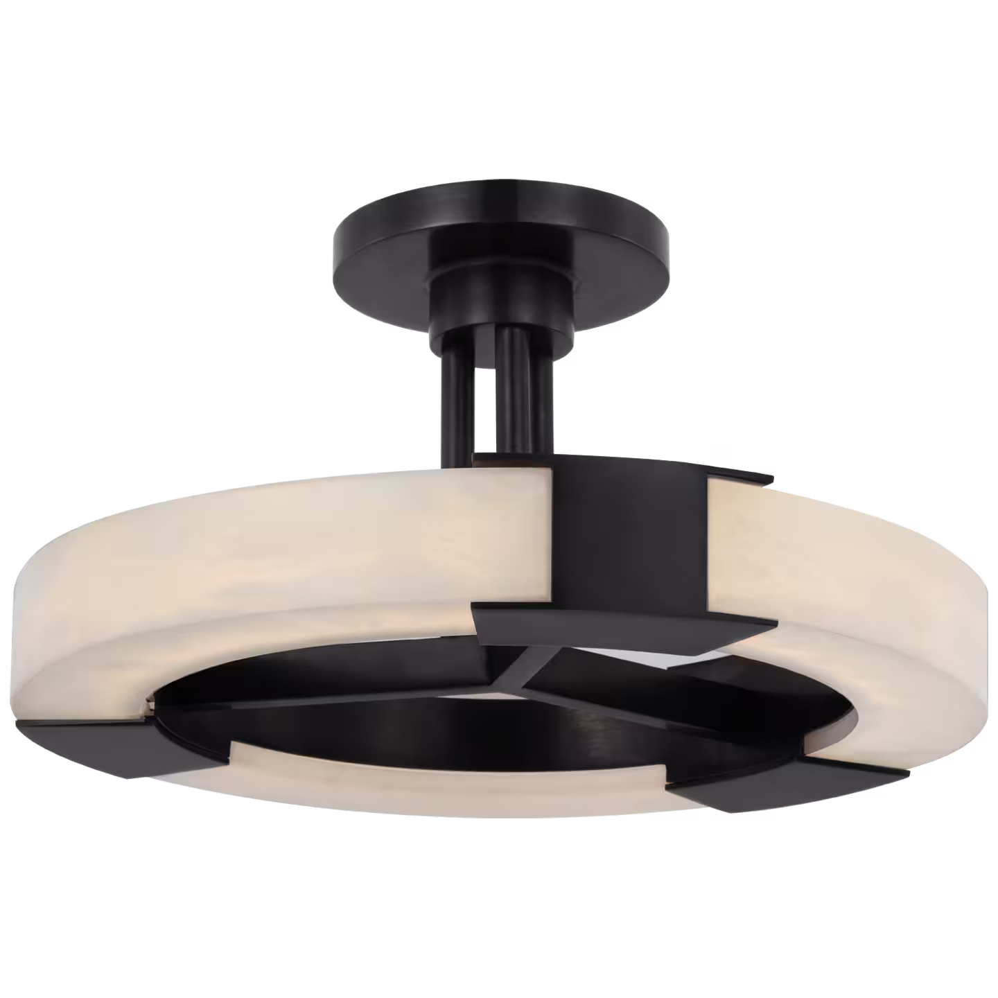 Covet Ring Semi-Flush Mount