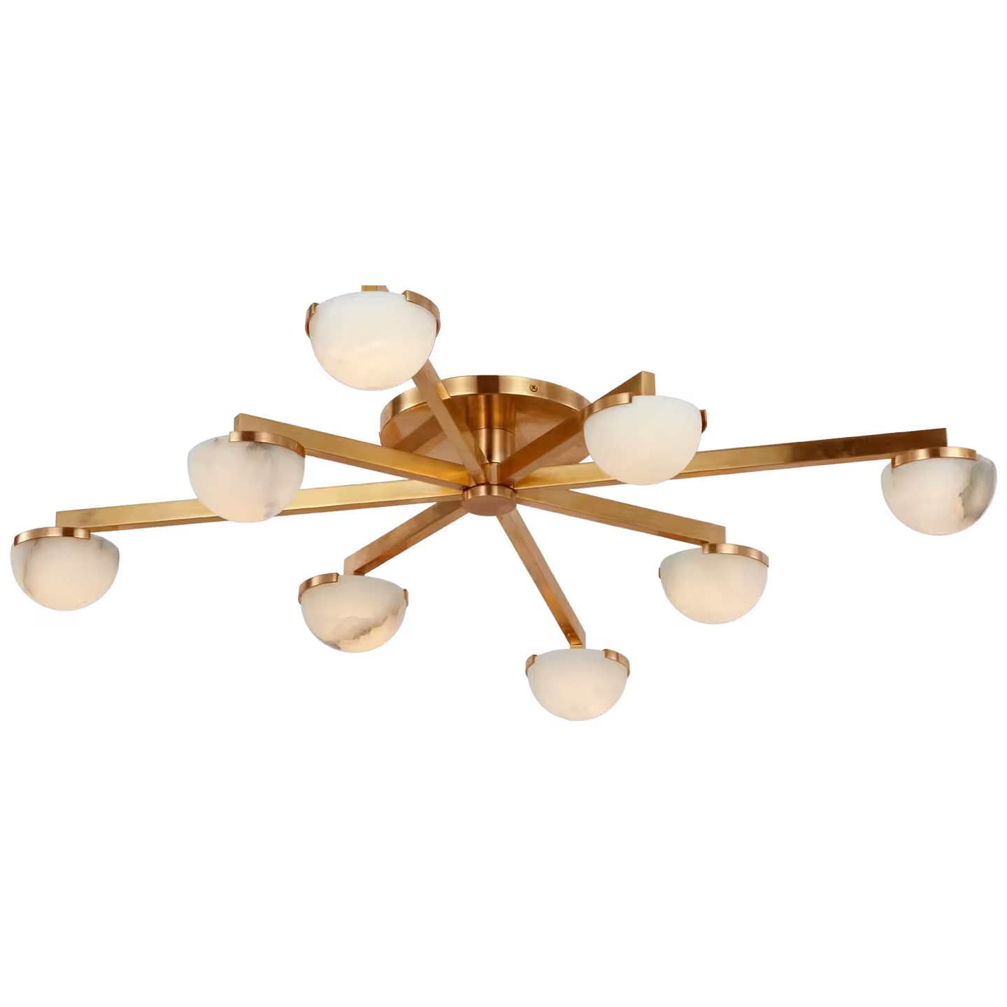 Pedra Staggered Arm Flush Mount