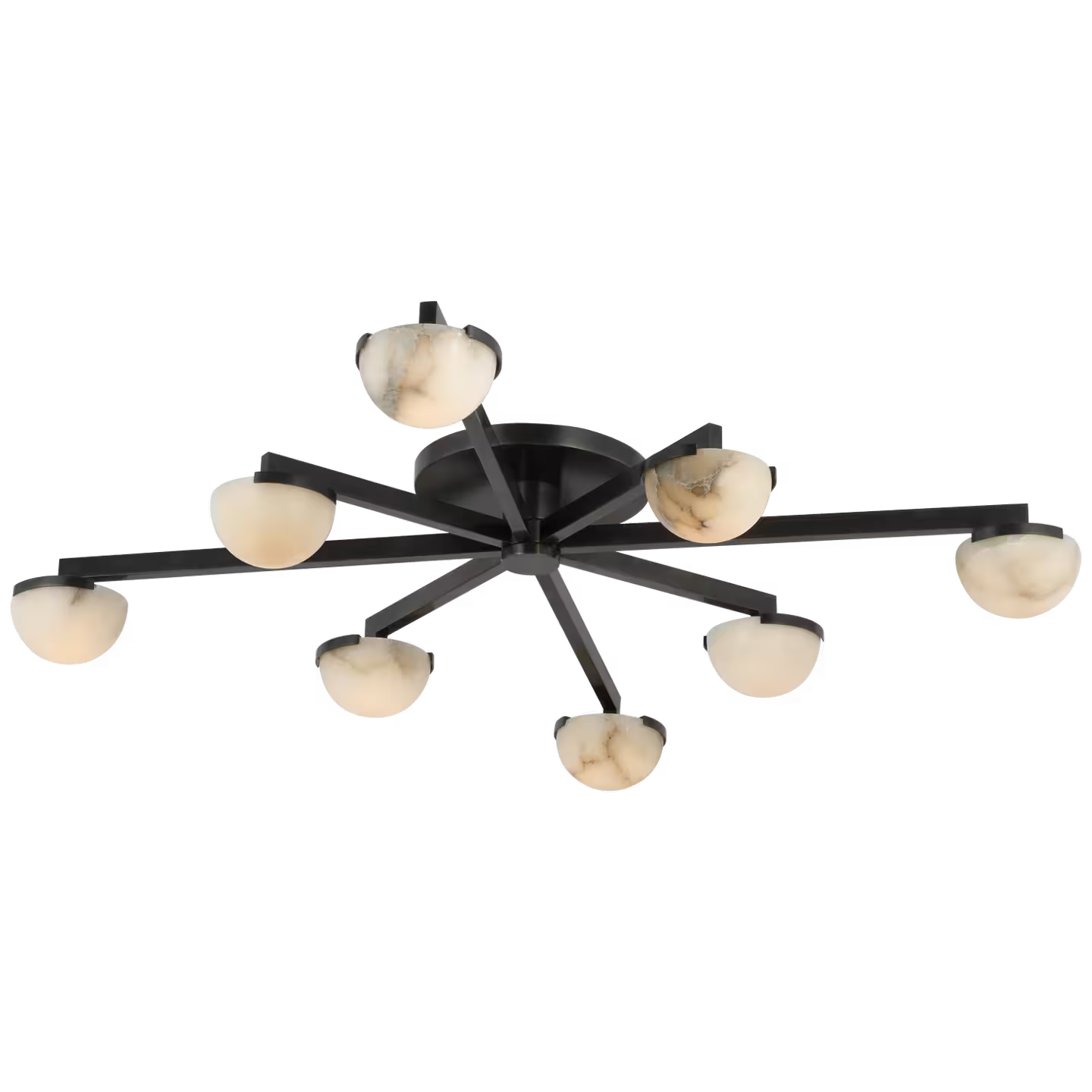Pedra Staggered Arm Flush Mount