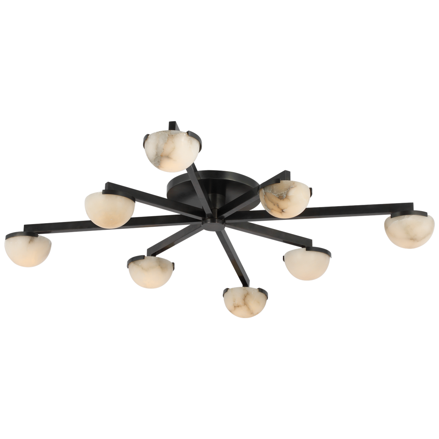Pedra Staggered Arm Flush Mount