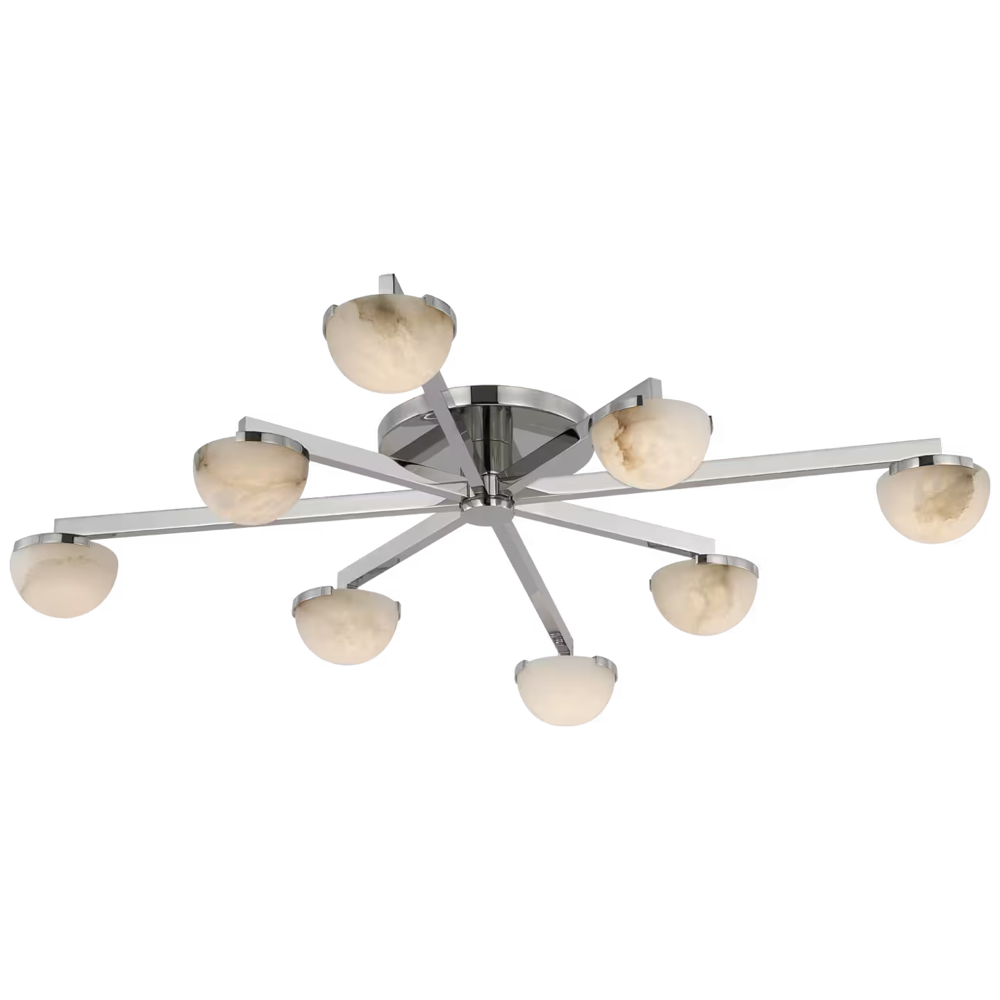 Pedra Staggered Arm Flush Mount
