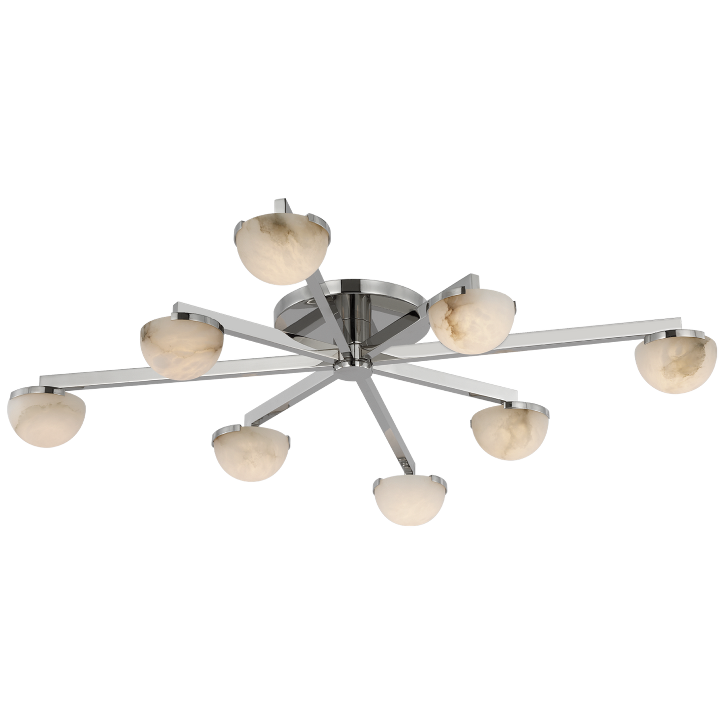 Pedra Staggered Arm Flush Mount