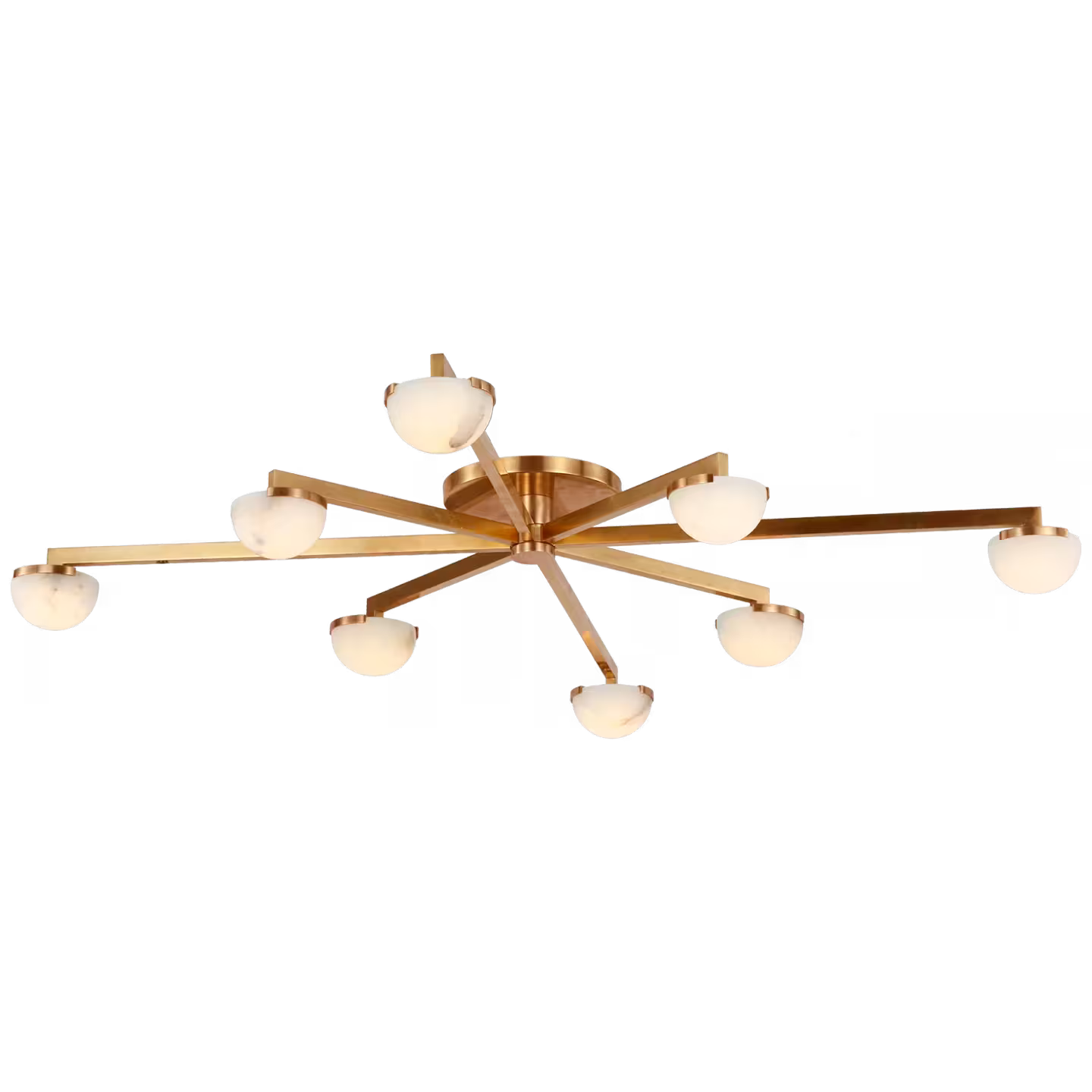 Pedra Staggered Arm Flush Mount