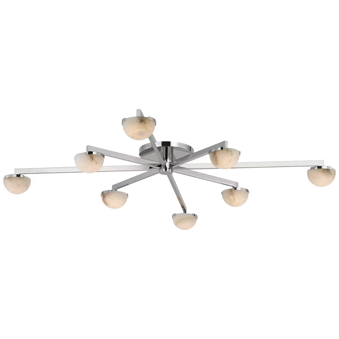 Pedra Staggered Arm Flush Mount