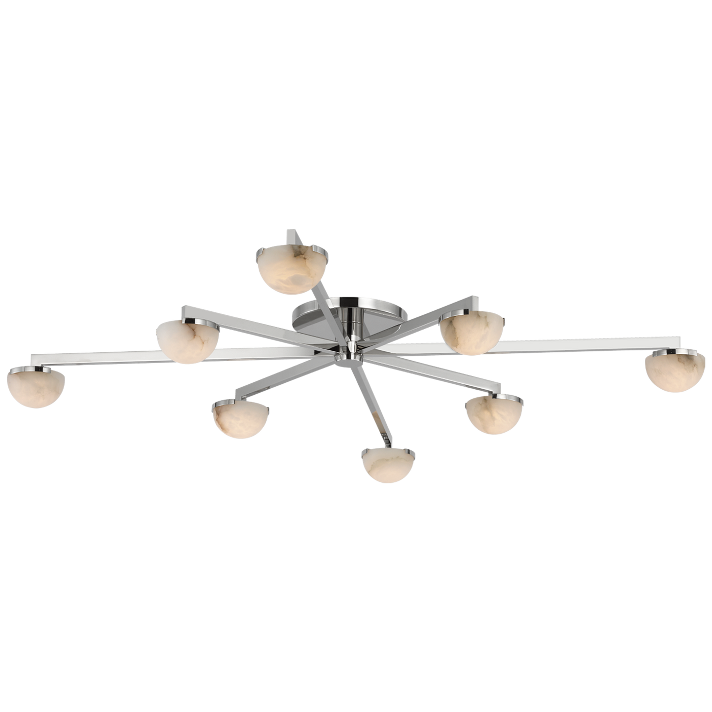Pedra Staggered Arm Flush Mount