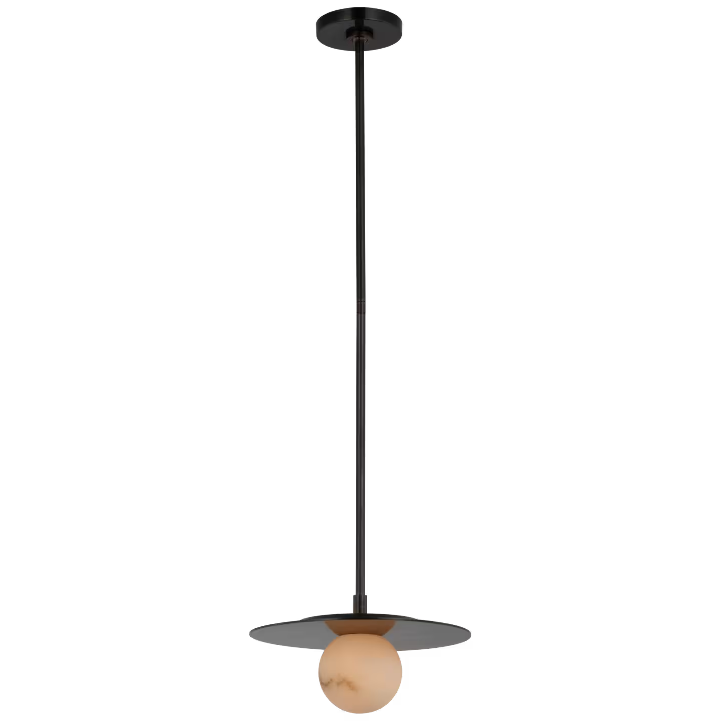 Pertica Disc Pendant with Alabaster