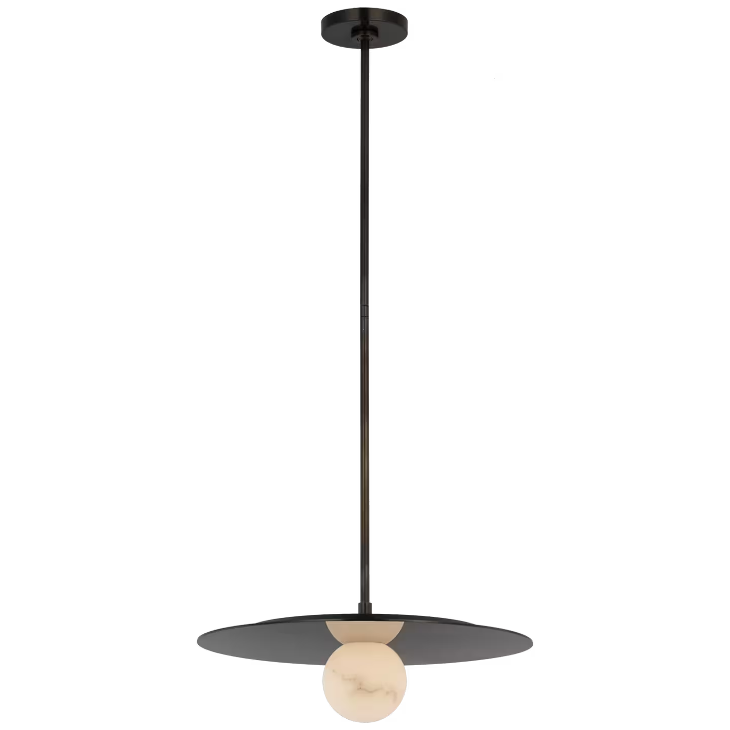 Pertica Disc Pendant with Alabaster