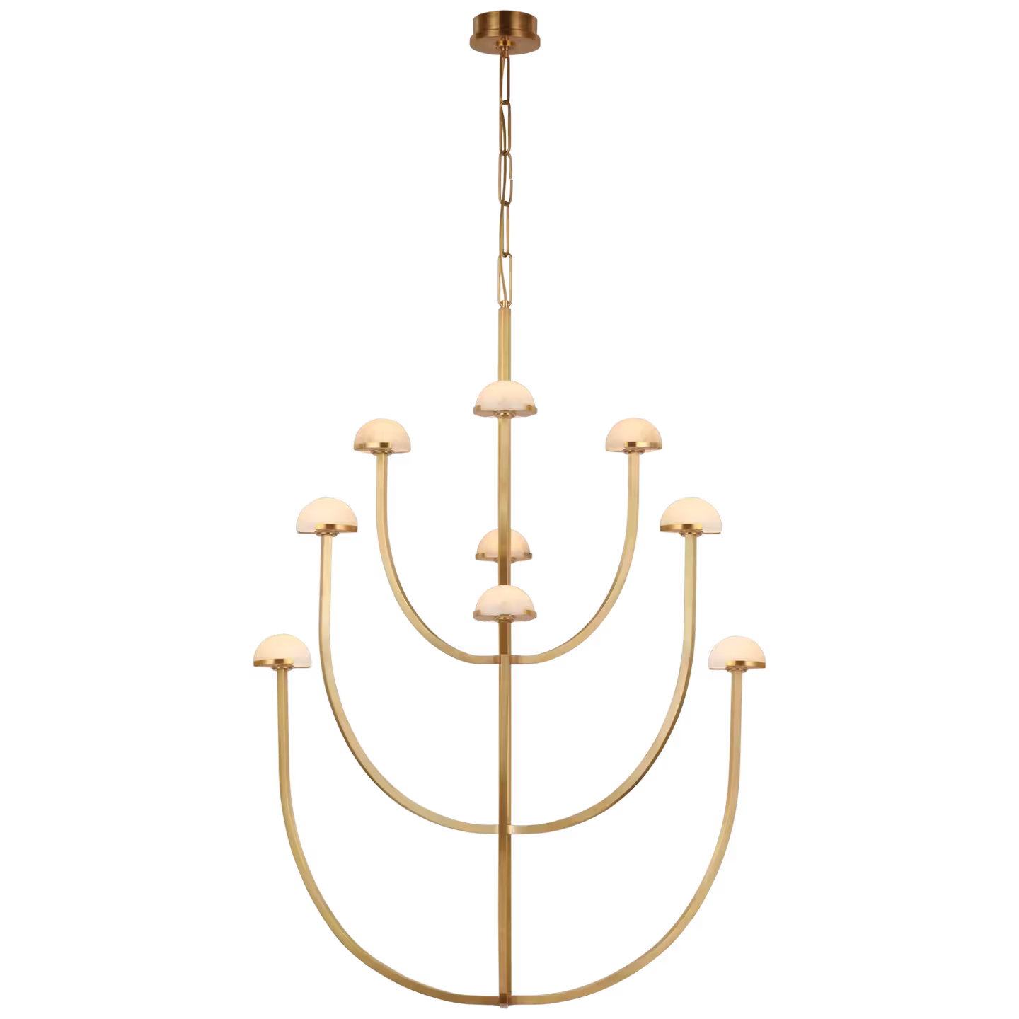 Pedra X-Large Three-Tier Chandelier with Alabaster