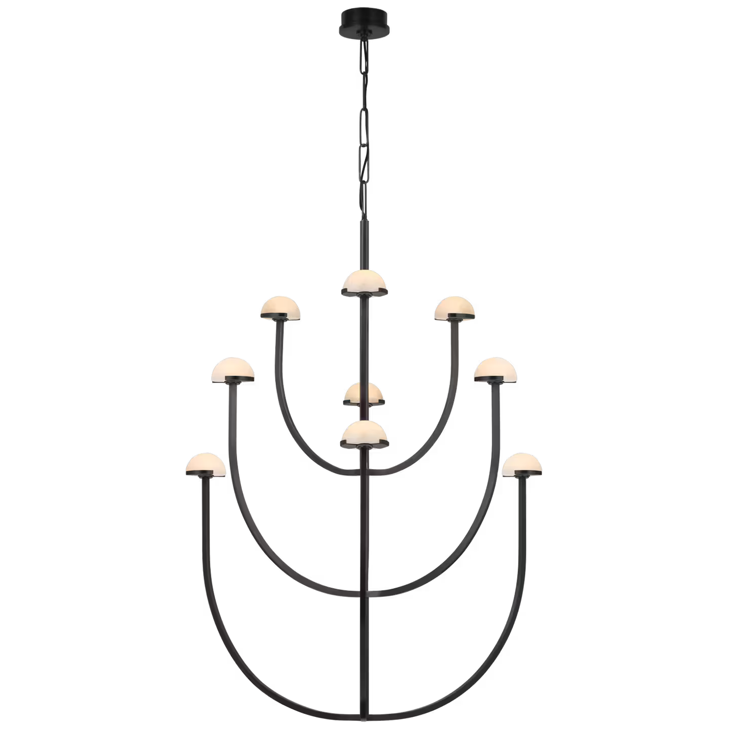 Pedra X-Large Three-Tier Chandelier with Alabaster