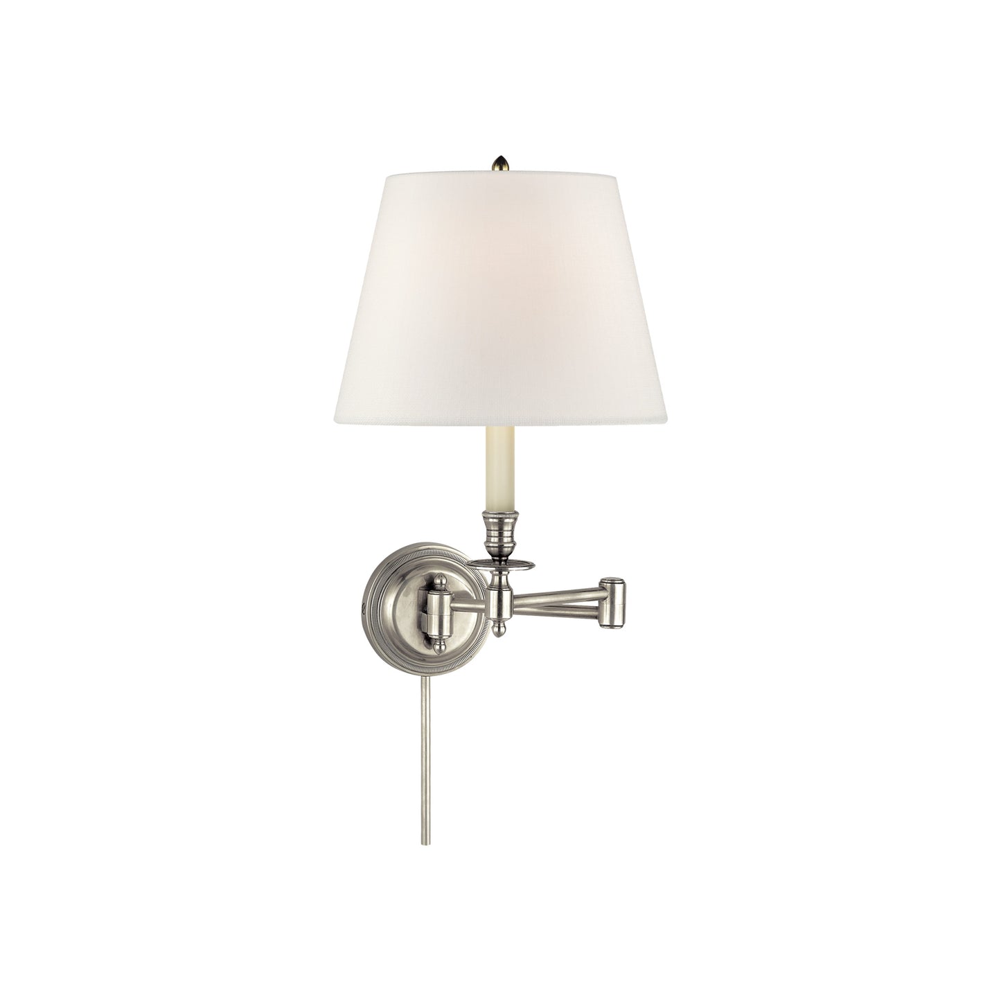 Candlestick Swing Arm Wall Light