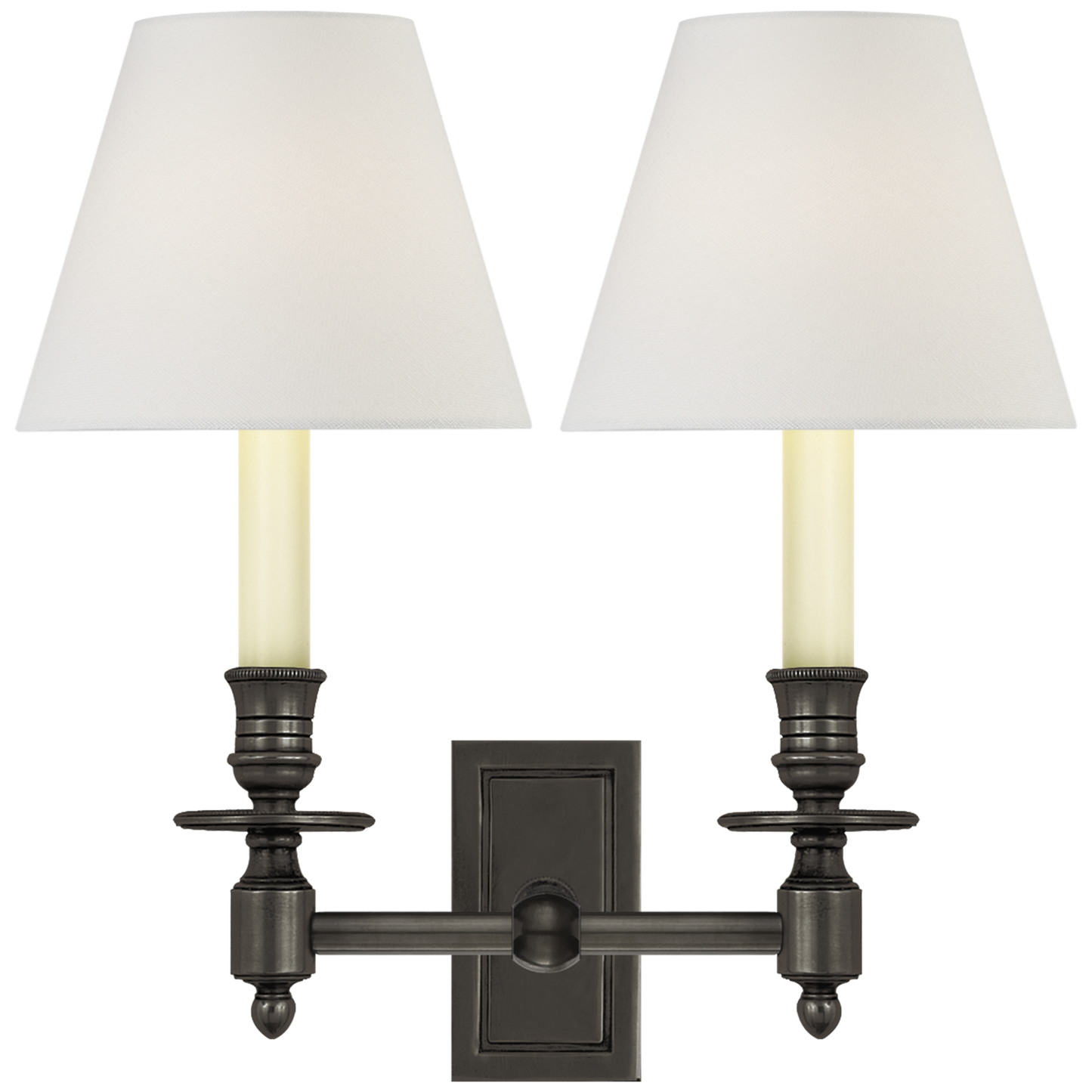 French Double Library Sconce