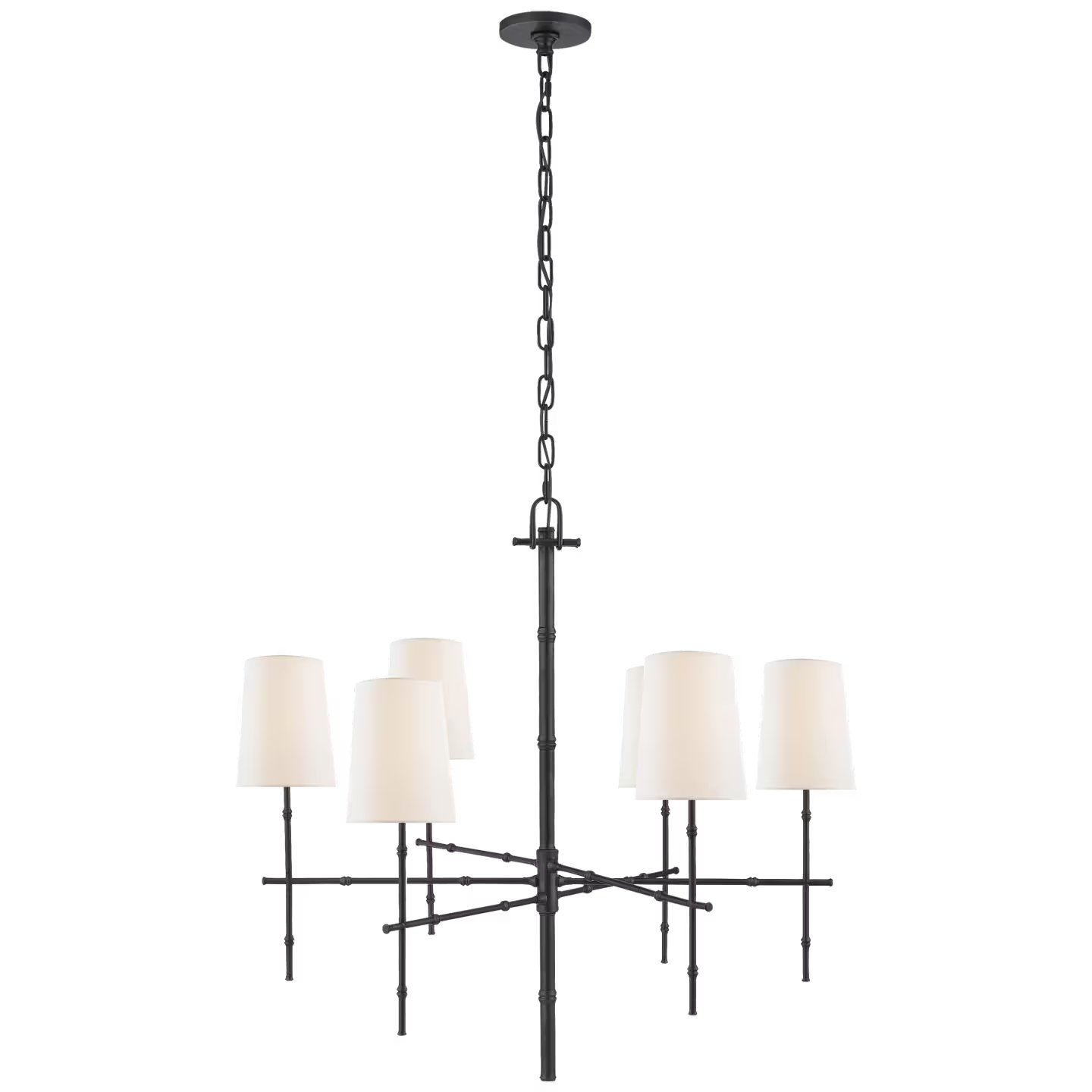 Grenol Medium Modern Bamboo Chandelier