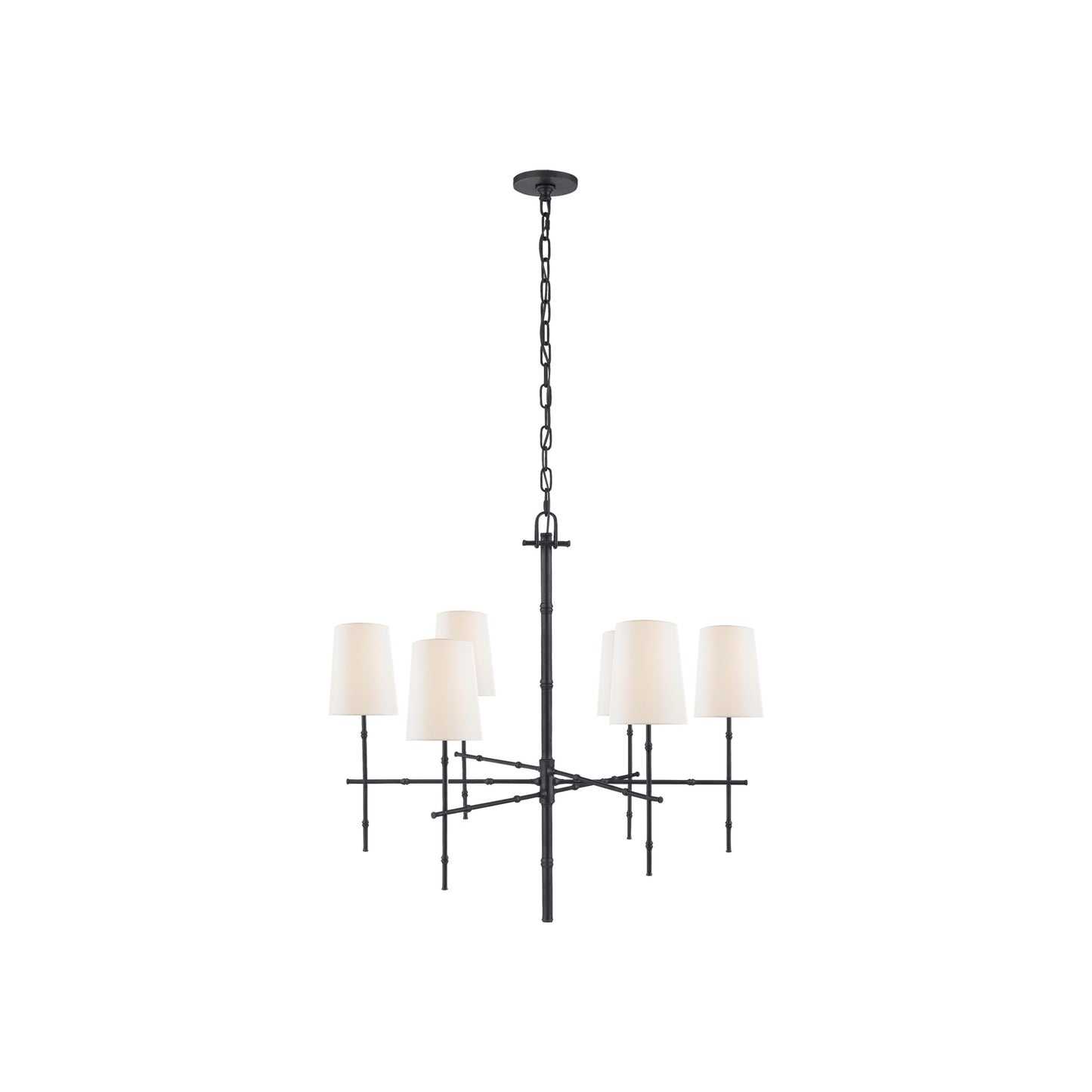 Grenol Medium Modern Bamboo Chandelier
