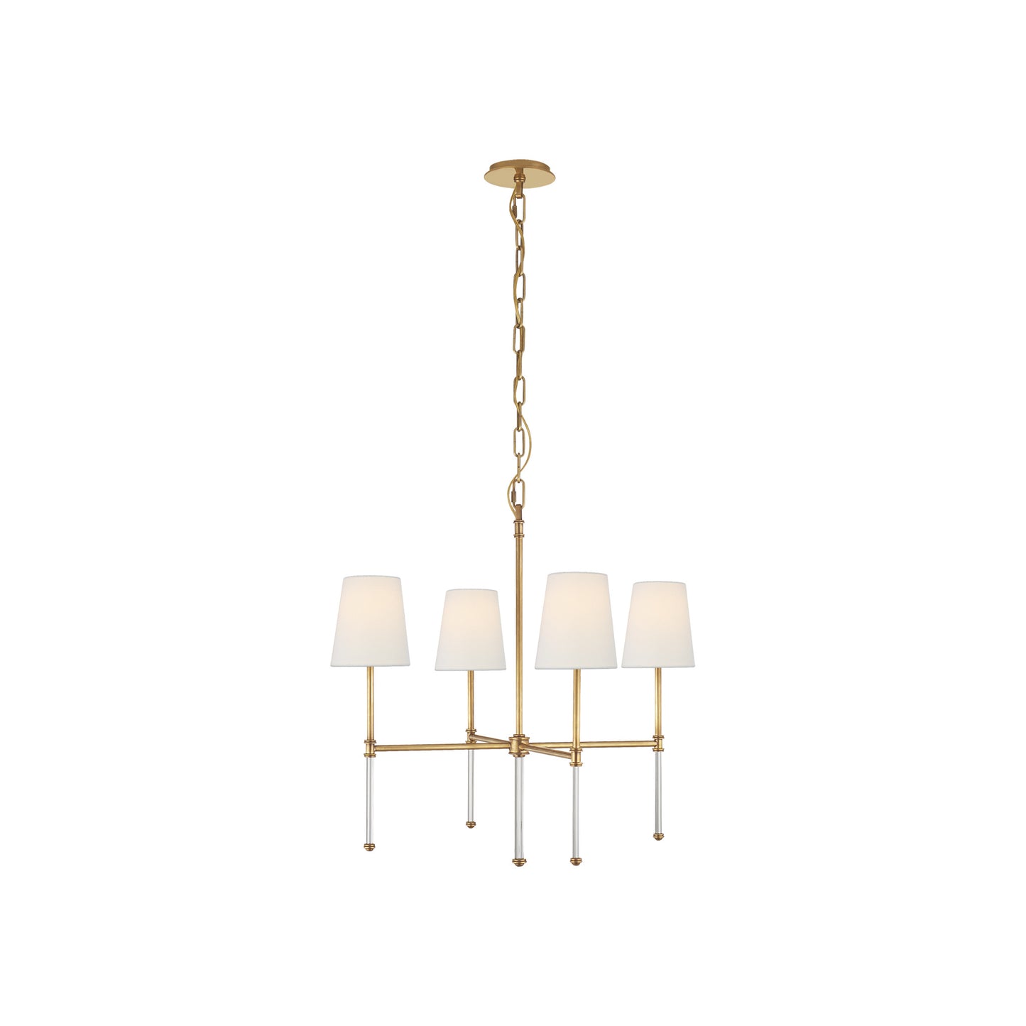 Camille Small Four-Light Chandelier