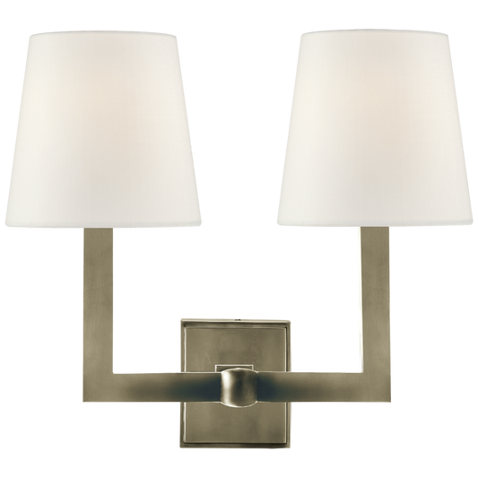 Square Tube Double Wall Light