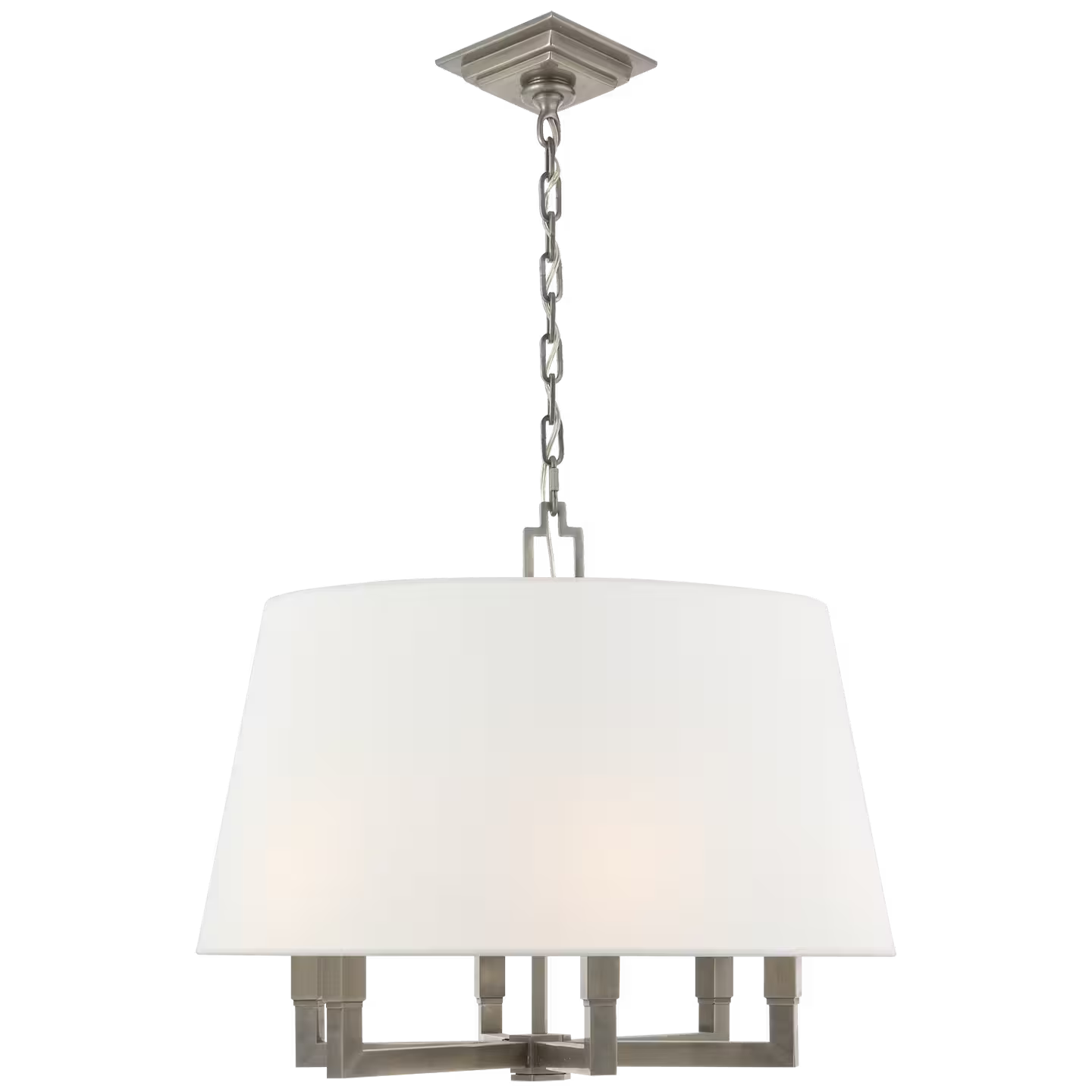 Square 6-Light Tube Pendant