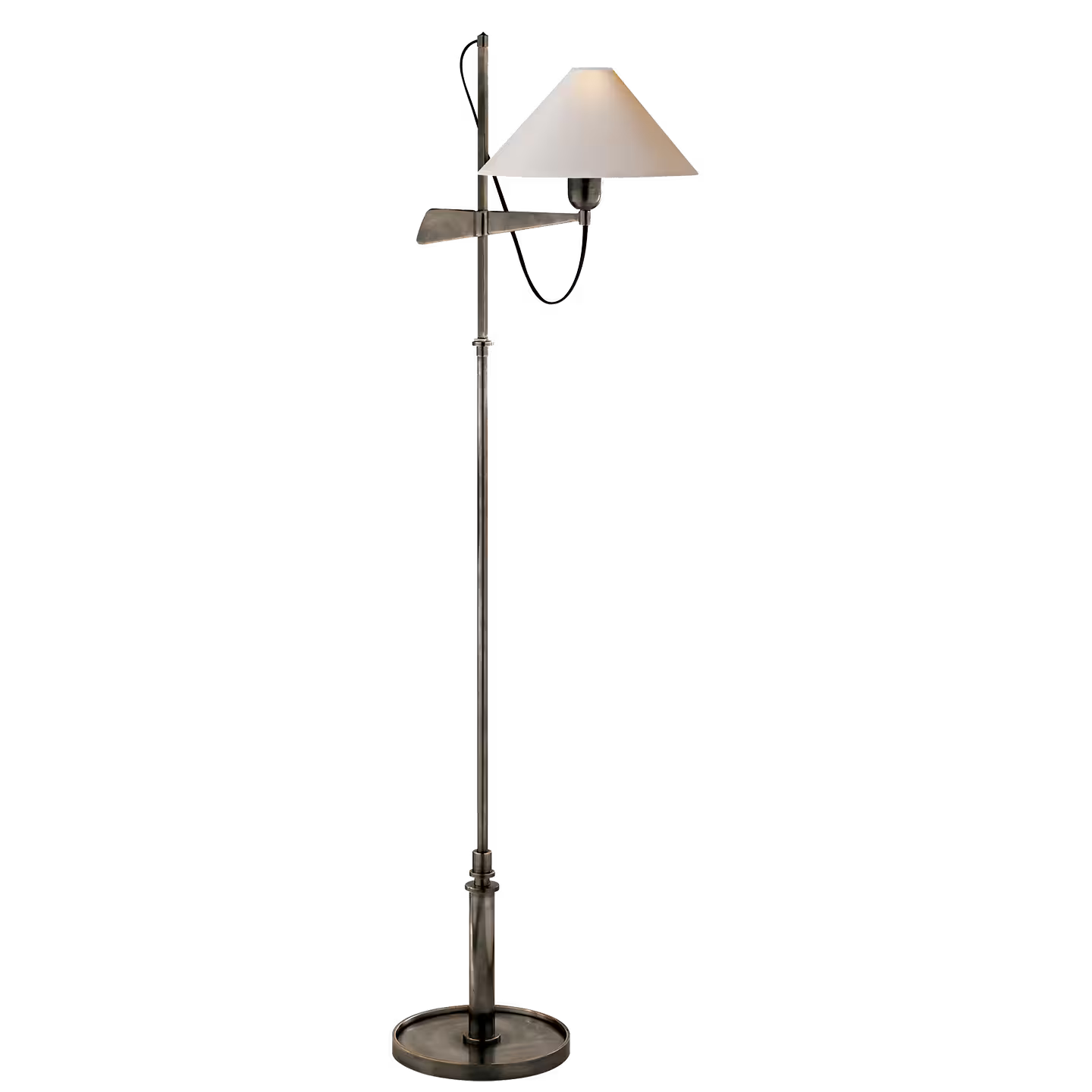 Hargett Bridge Arm Floor Lamp