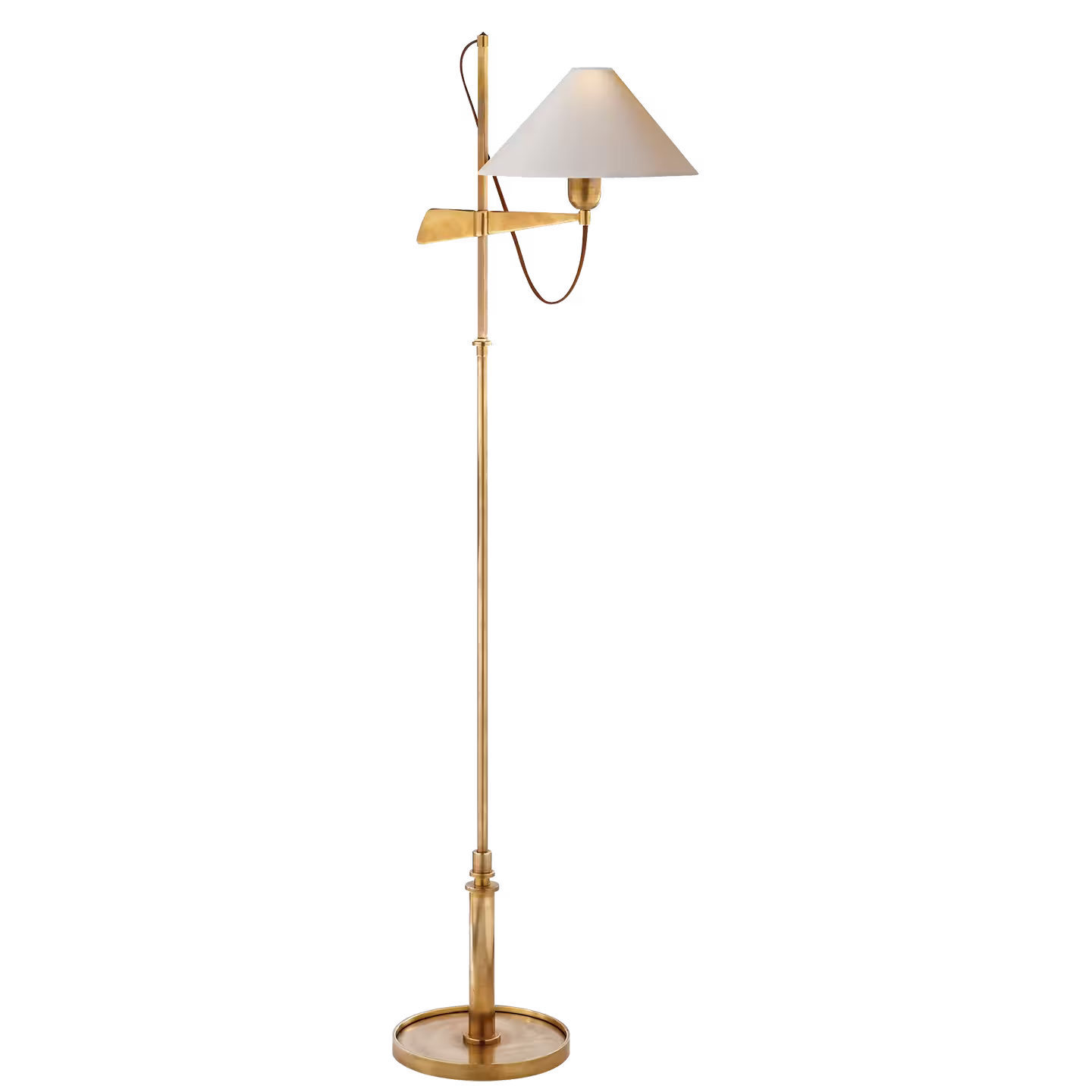 Hargett Bridge Arm Floor Lamp