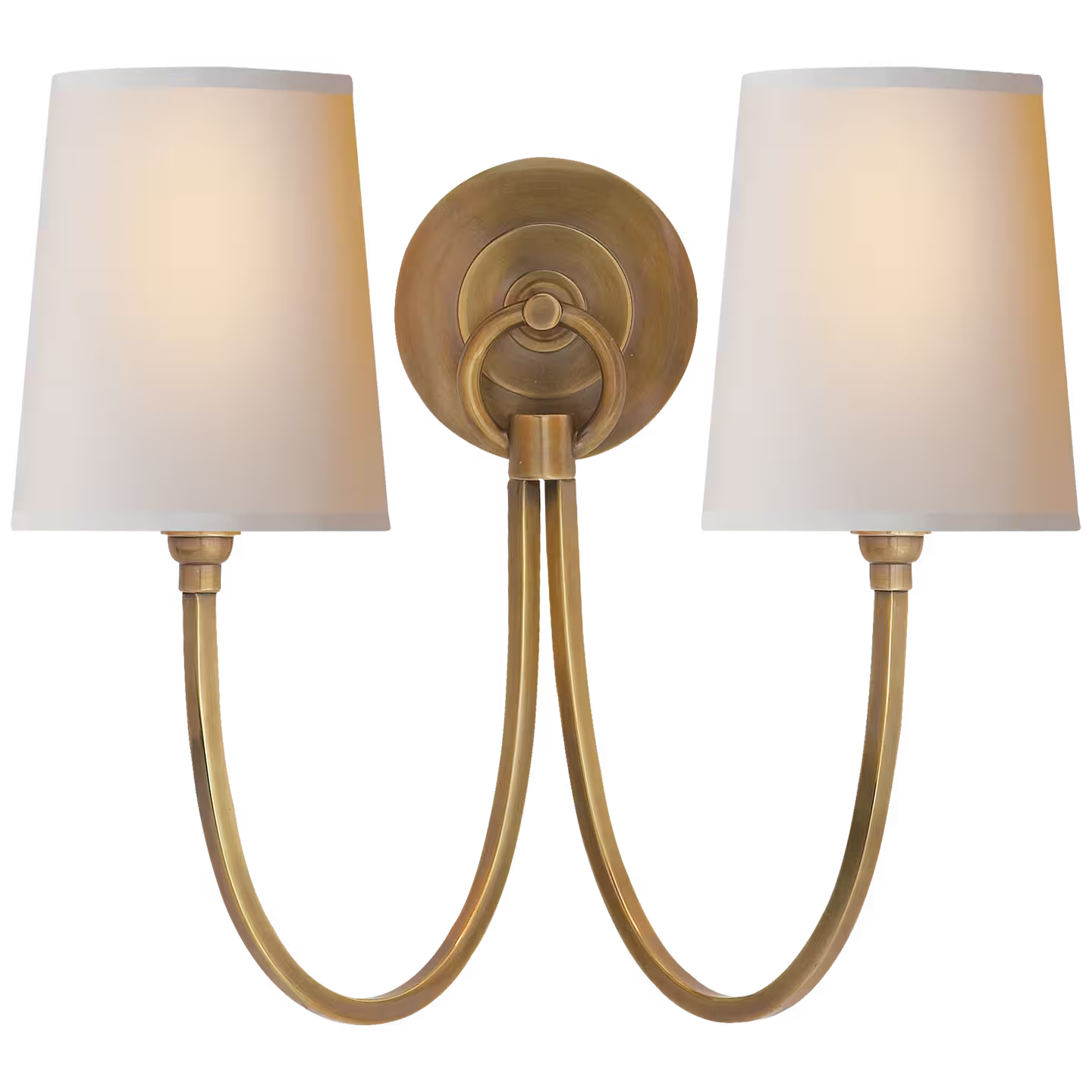 Reed Double Sconce