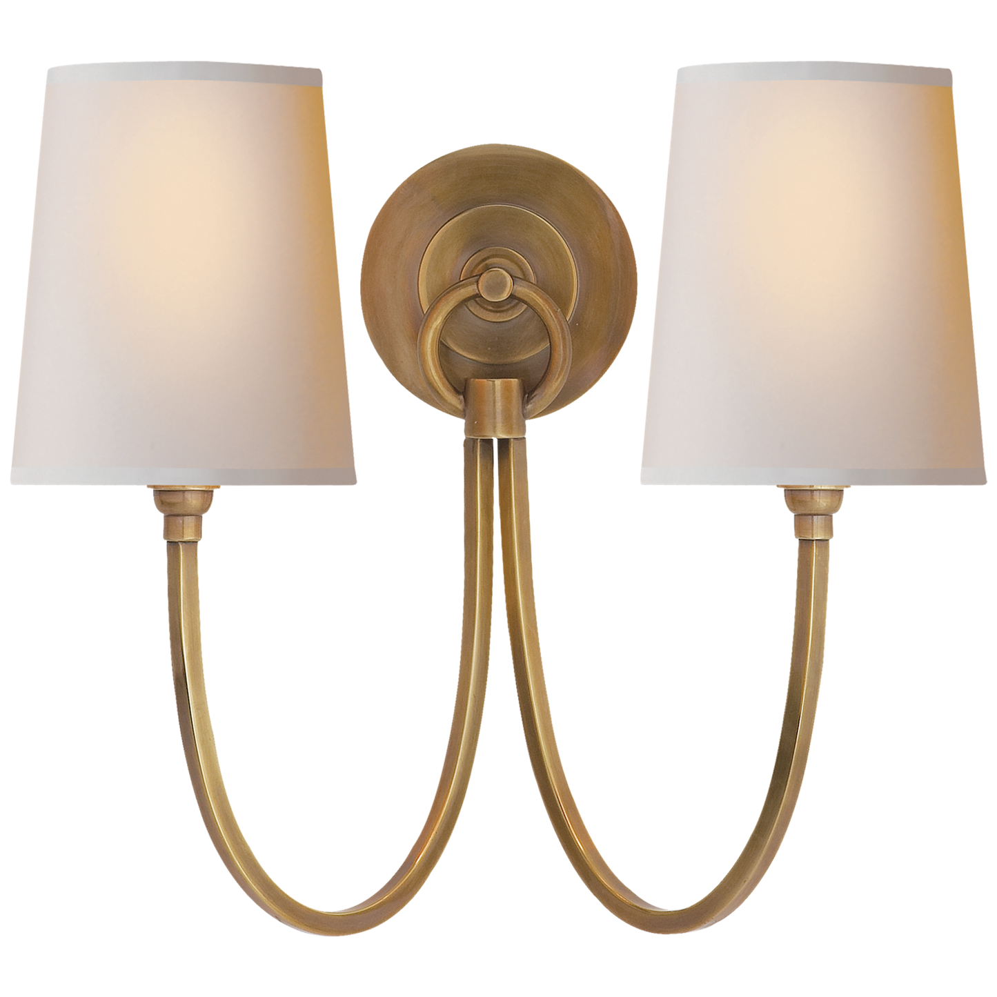 Reed Double Sconce