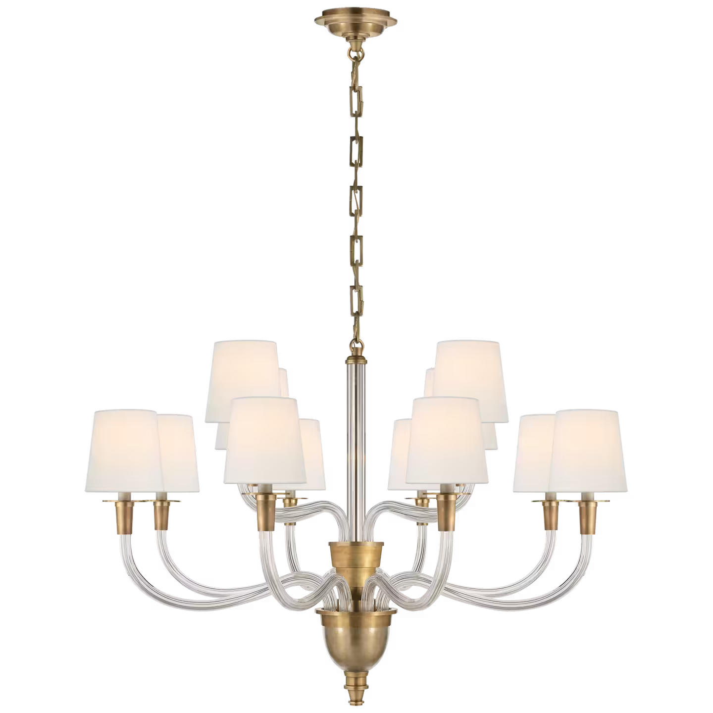 Vivian Large Two-Tier Chandelier