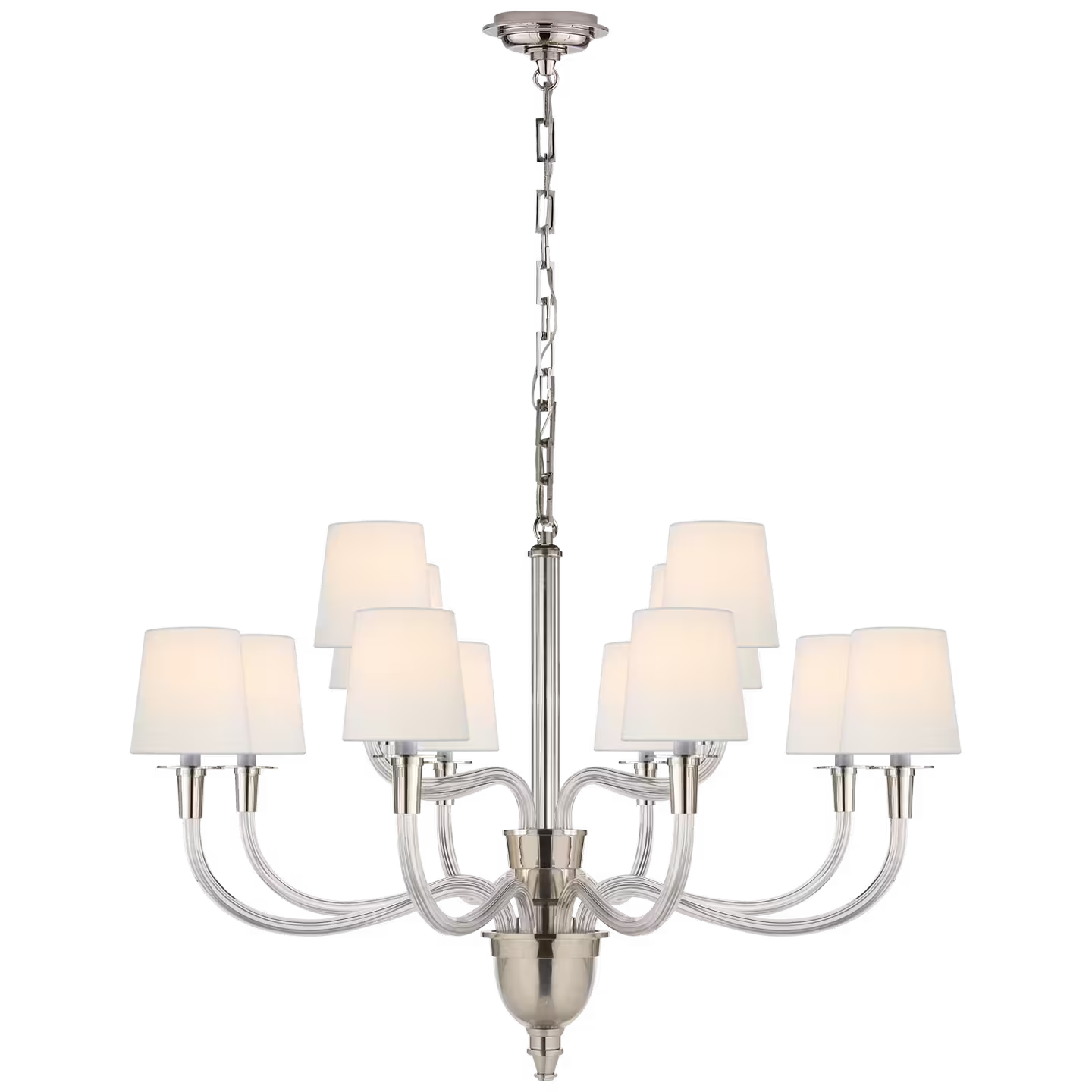 Vivian Large Two-Tier Chandelier