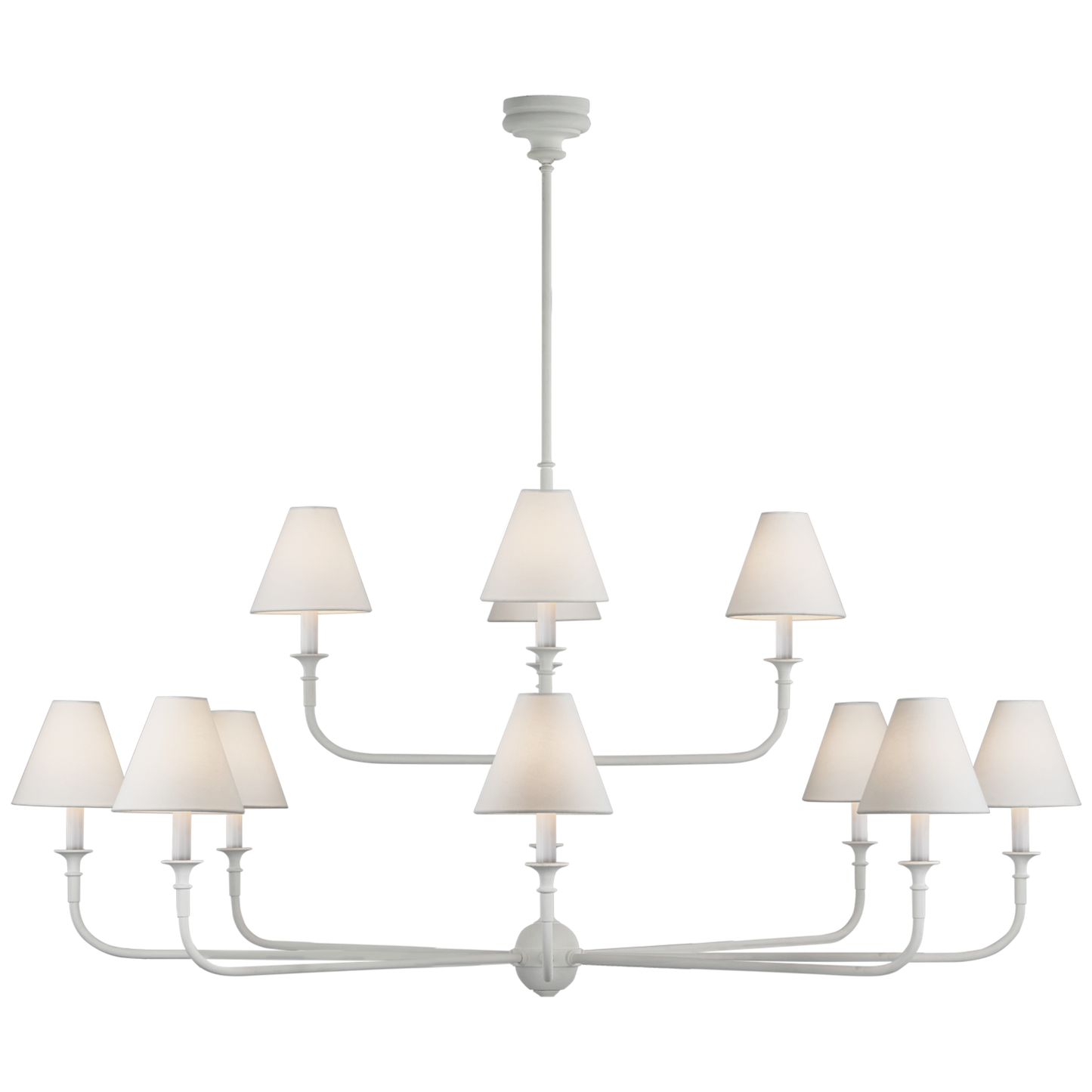 Piaf Grande Two-Tier Chandelier