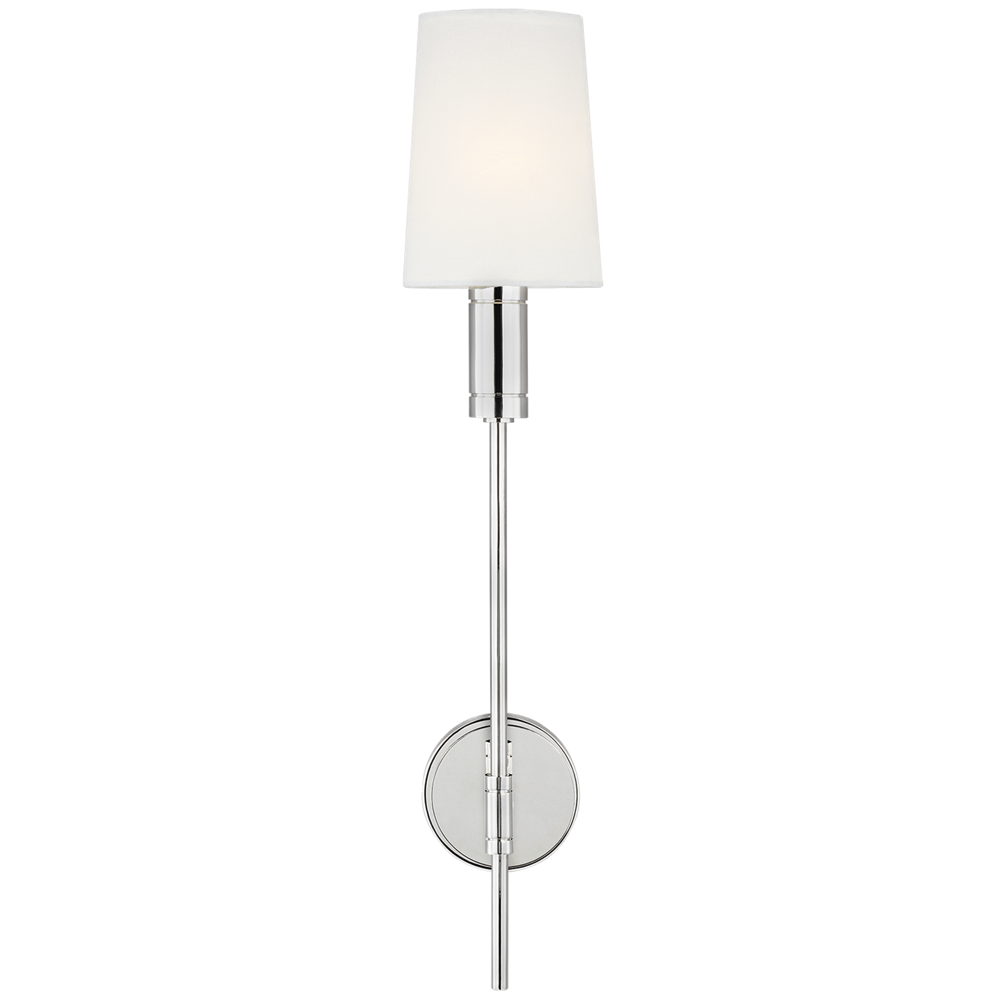 Beckham Modern Sconce with Linen Shade