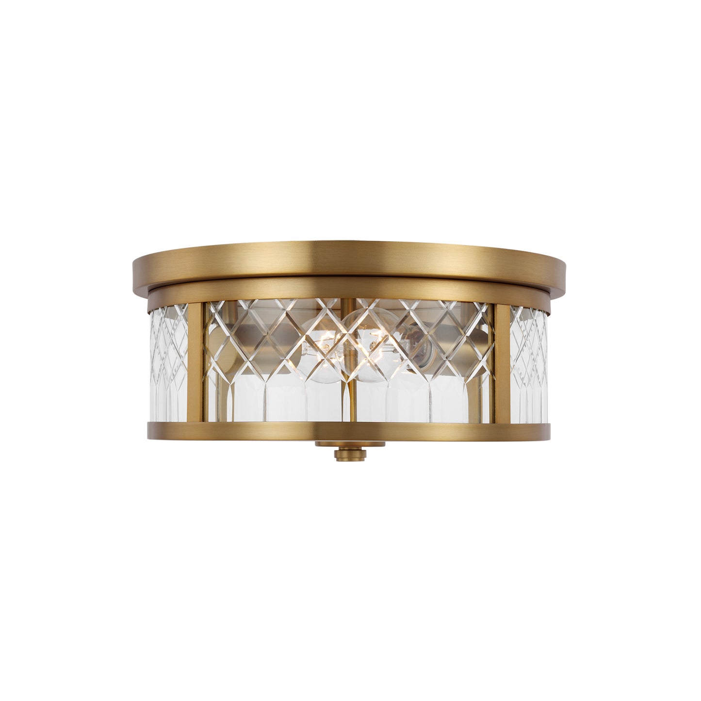 Alec Flush Mount with Clear Glass