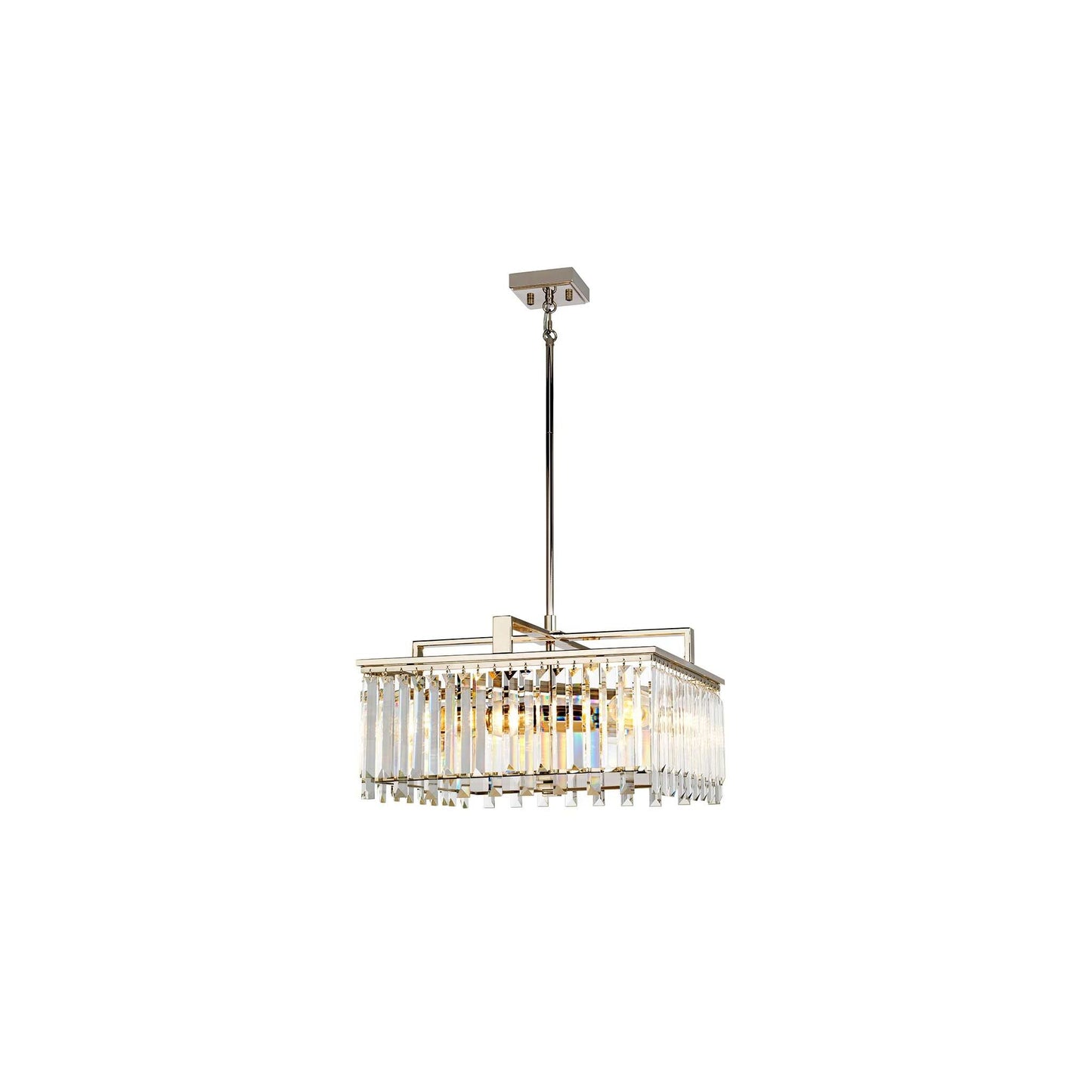 Aries 4-Light Pendant in Polished Nickel