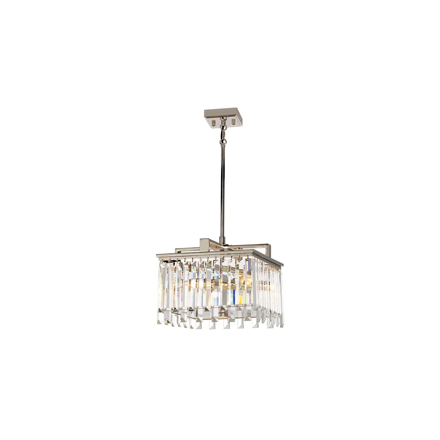 Aries 4-Light Pendant in Polished Nickel