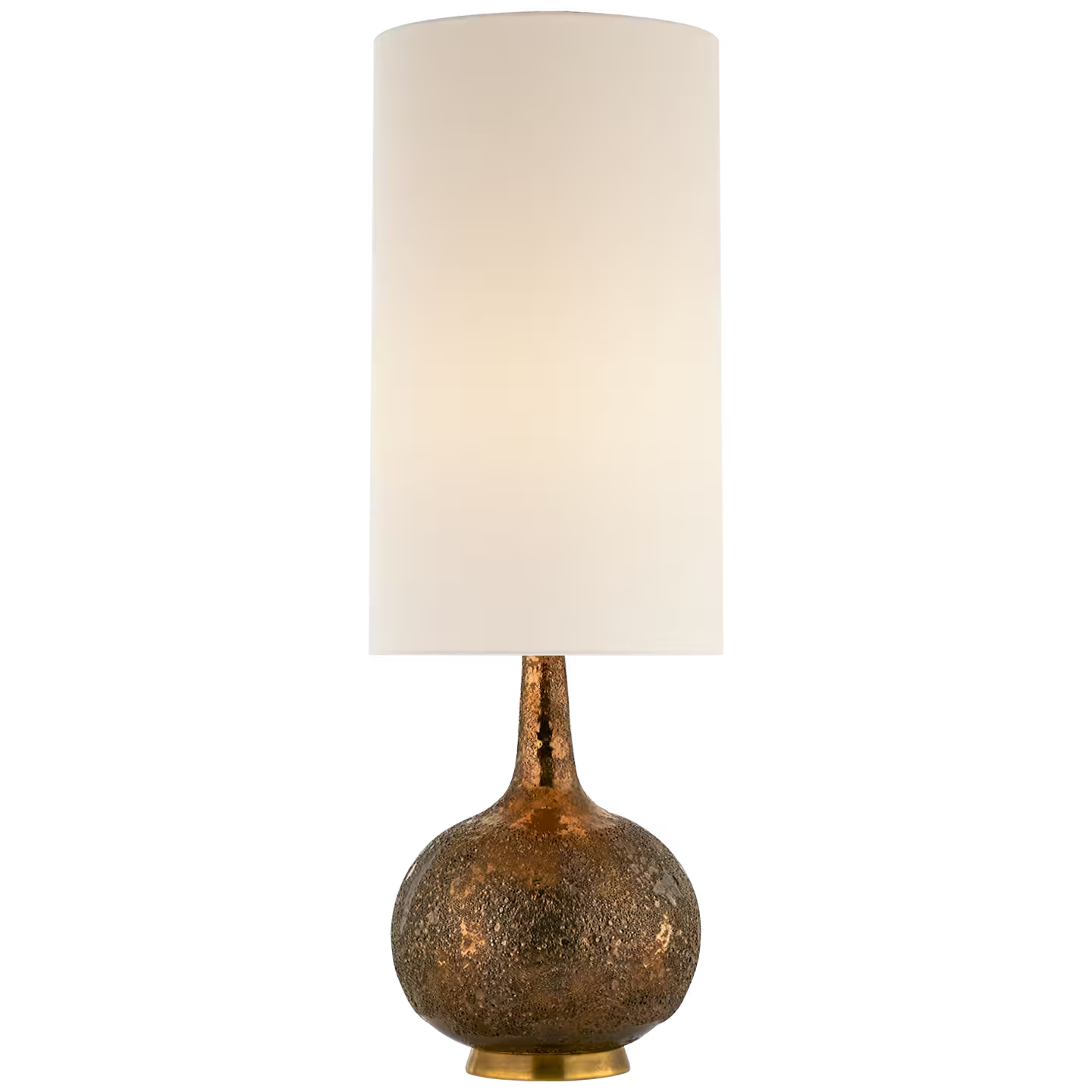 Hunlen Table Lamp with Linen Shade